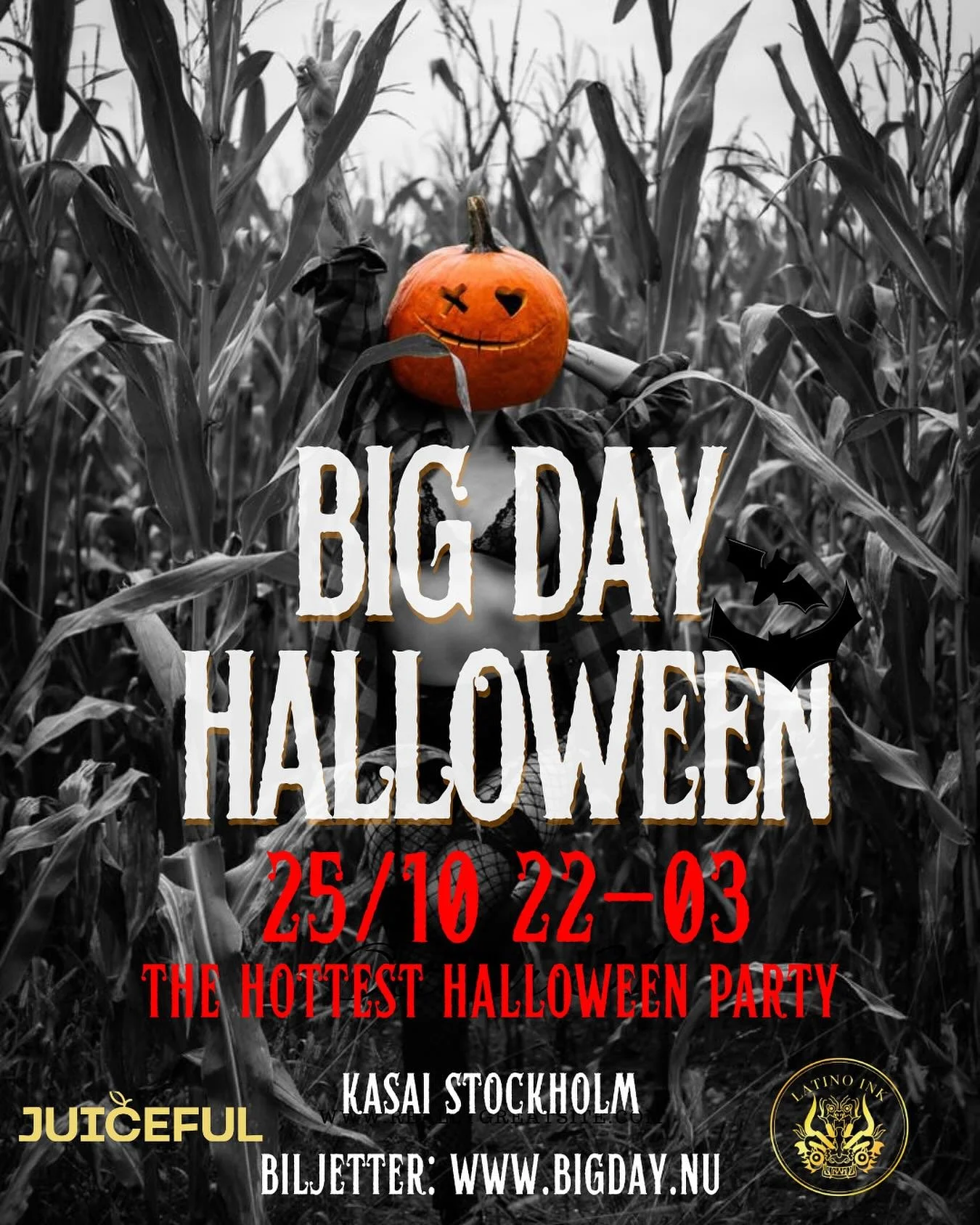 BILJETTER UTE NU TILL HOTTEST HALLOWEEN PARTY 
📅 25/10 2025
📍 @kyoto_nightclub 
🎟️ www.bigday.nu
&Aring;lder: 20+ (18 &aring;r med f&ouml;rk&ouml;p)
Tid: 22.00-03.00
F&ouml;r bordsreservation v&auml;nligen kontakta: info@bigday.nu