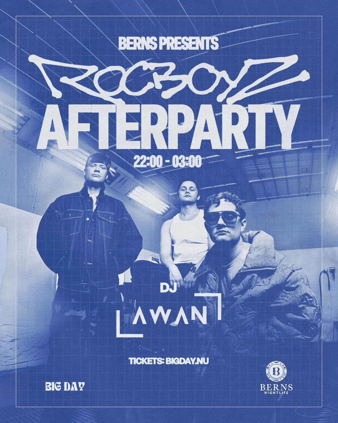 On December 13, the night continues after the concert at Annexet with the official afterparty at the iconic Berns. Expect high energy, exclusive vibes, and a crowd ready to keep the momentum alive.
Doors stay open for everyone looking to extend the n