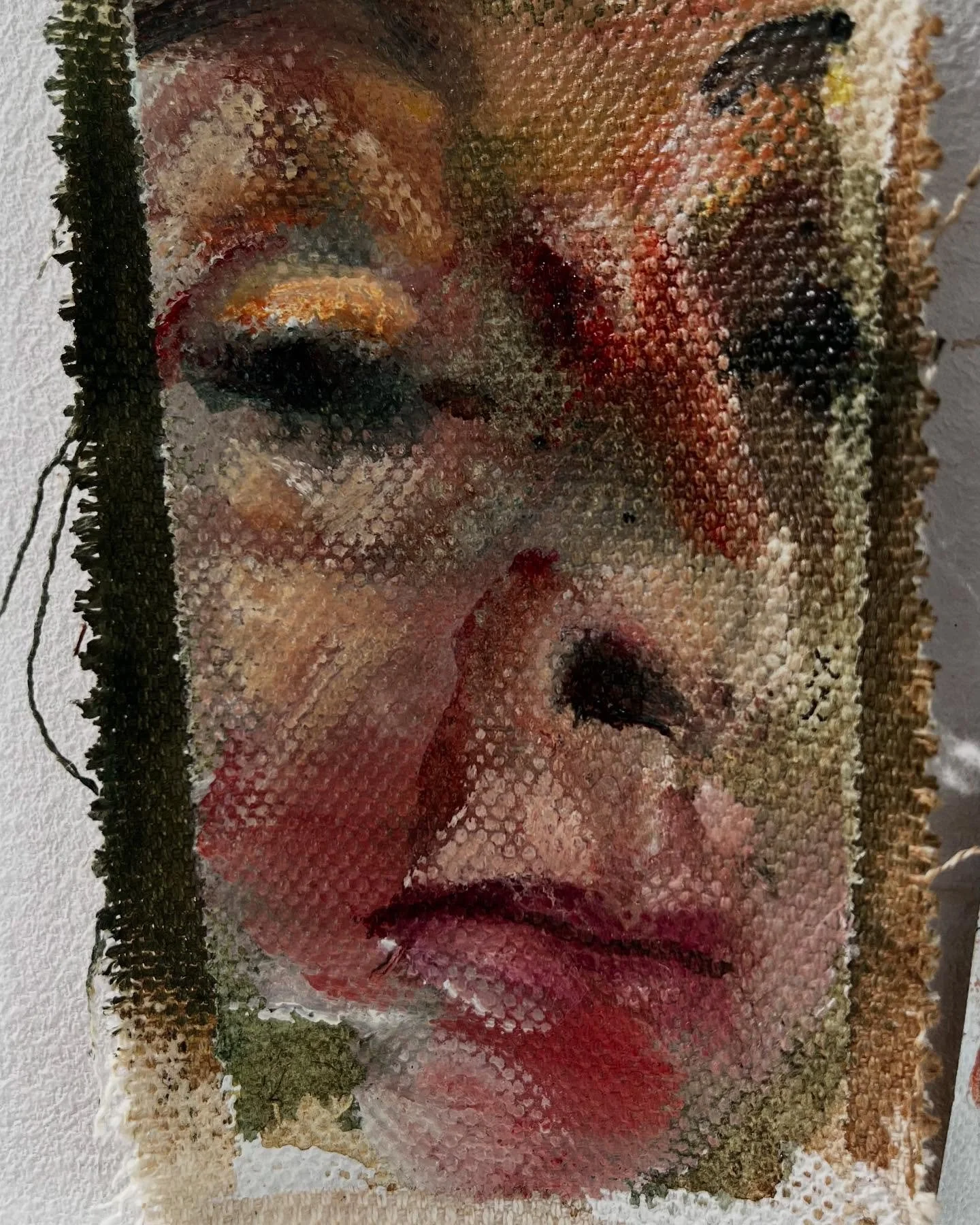 #wip #series #selfportrait #selfportraitpainting #contemporaryart #contemporarypainting #artcollector #artcollecting