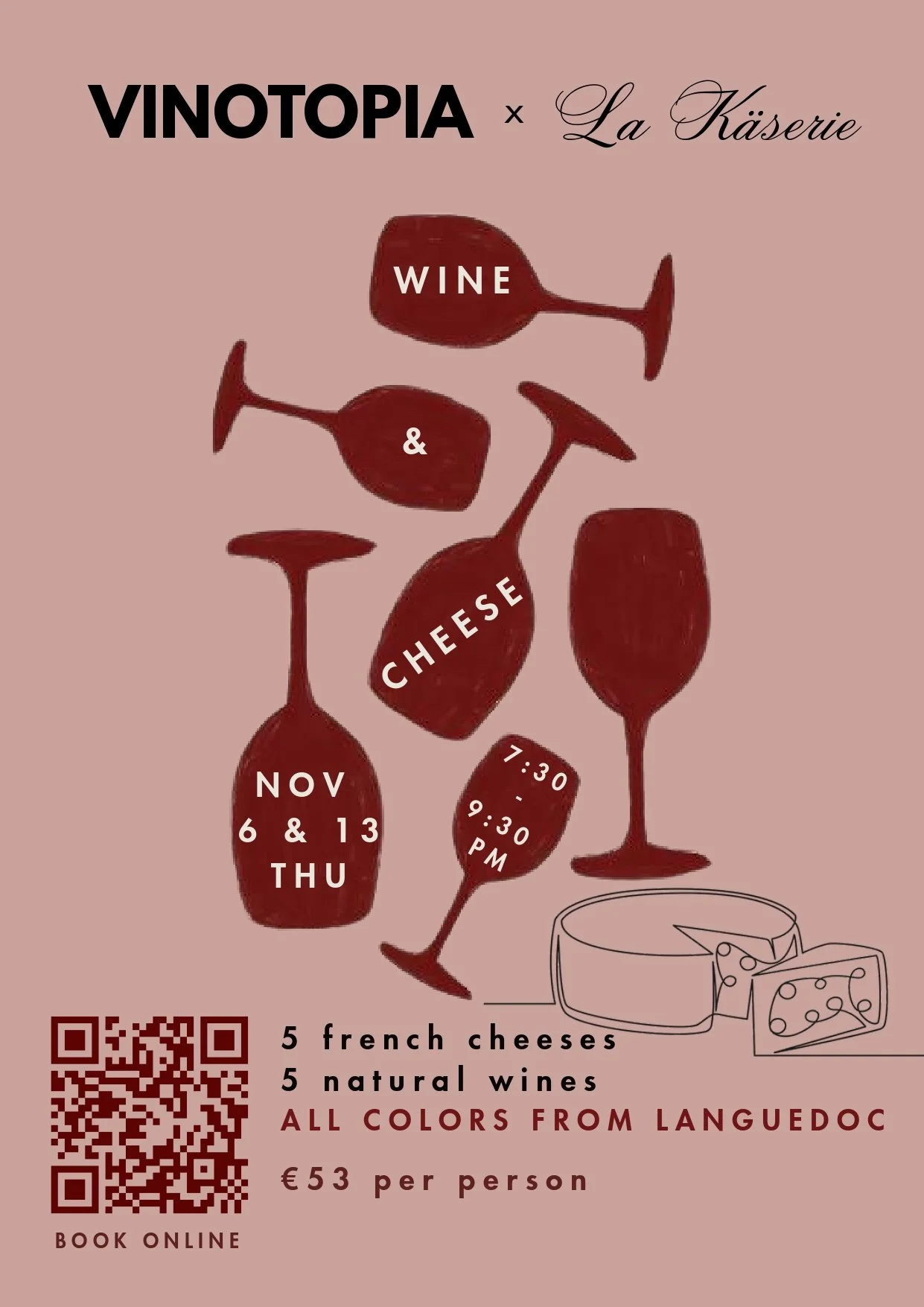 Wine &amp; Cheese: All Colors from Languedoc (Round 2) (SOLD OUT / AUSVERKAUFT)