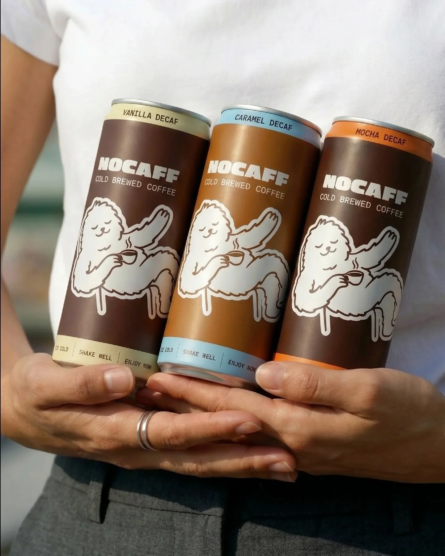So stoked to finally share my branding work for Nocaff! I wanted to create a visual identity that feels as relaxed as the coffee tastes. It&rsquo;s all about the experience, the comfort, and of course, our favorite lazy mascot.

Design for @designerb