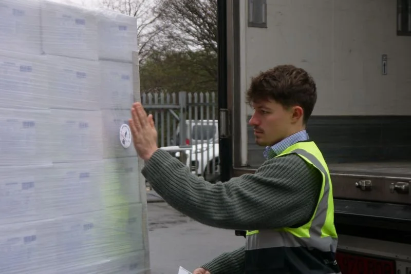 Export Compliance Inspection with stamp of approval