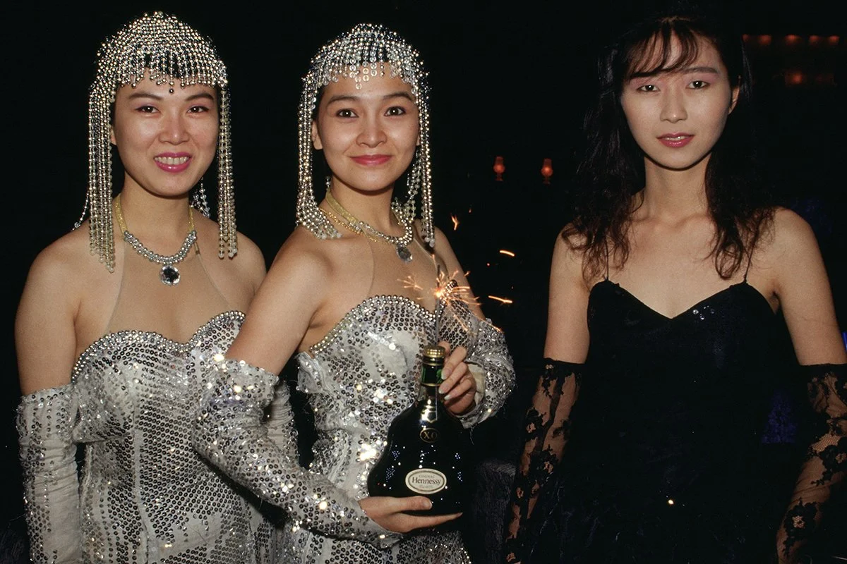 Courvoisier Brandy promotion in a nightclub in Taipai, Taiwan.