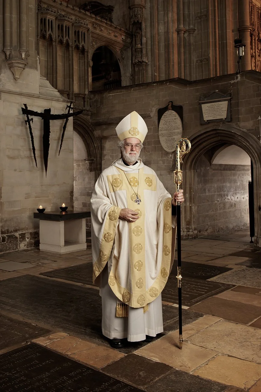 The Most Reverend and Rt. Honourable  Rowan Williams, then Archbishop of Canterbury, in the Martyrdom at Canterbury Cathedral