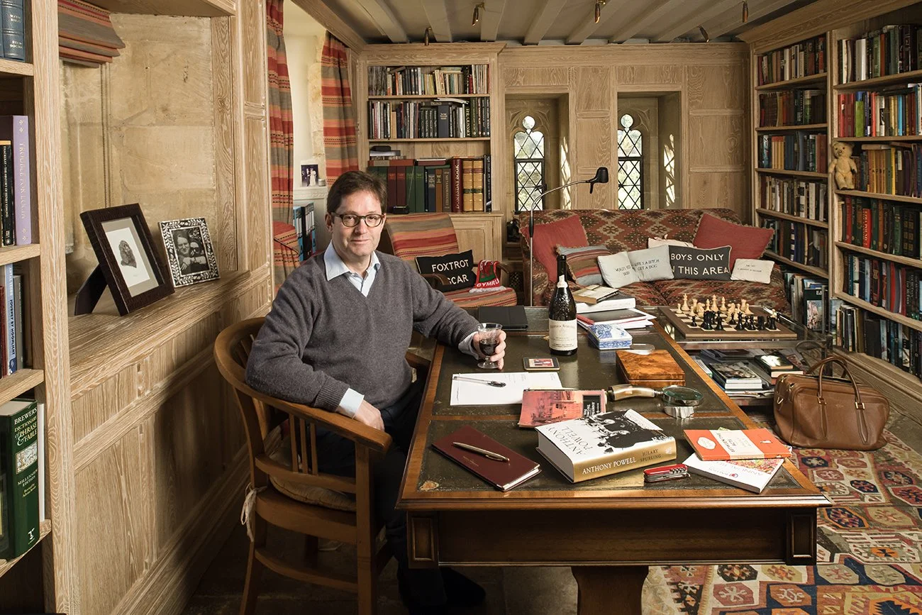 Gareth Pearce in his home office, a few weeks after he had retired as a Chief Executive.  I like to photograph my friends in this considered way.
