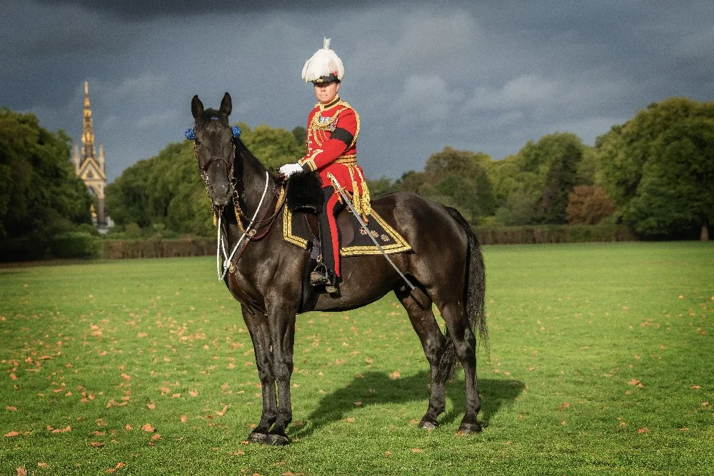 Colonel Guy Stone of the Grenadier Guards Chief of Staff Household Division in Hyde Park