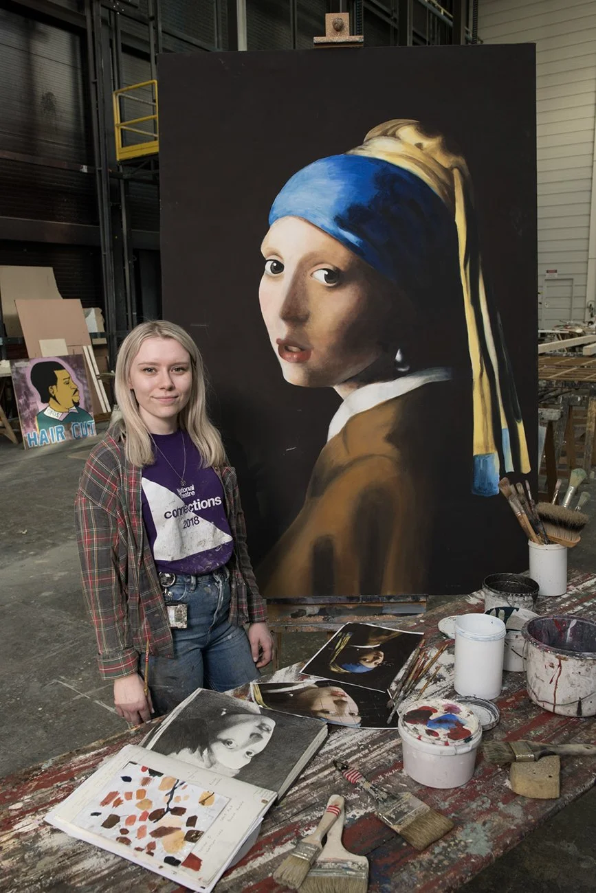 Sophie Barrett - QEST Apprentice Scholar - scenic artist at the National Theatre