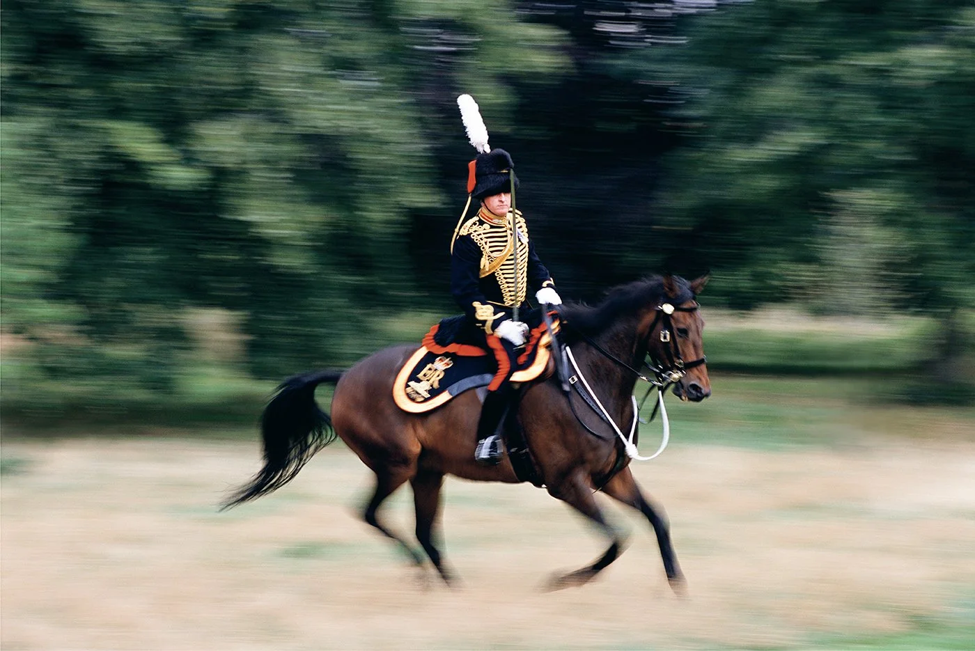 Major Simon Hall, Commanding Officer of the King's Troop, Royal Horse Artillery