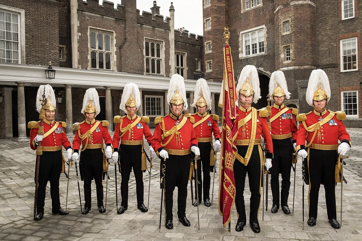 The Queen's Bodyguard of the Yeoman of the Guard in St James's Palace