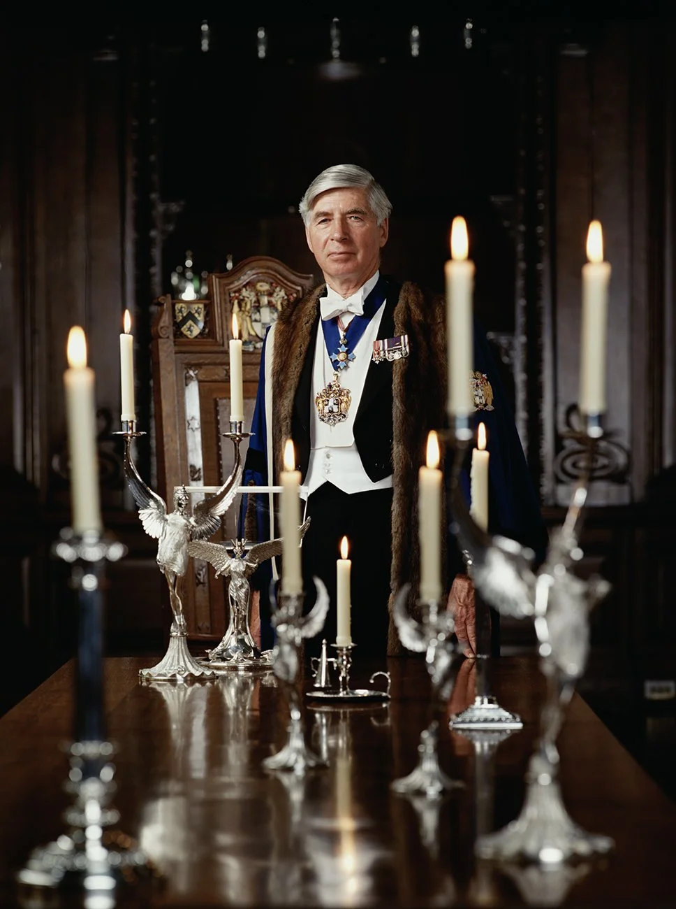 The Master of the Worshipful Company of Tallows Chandlers   Brigadier Keith Prosser