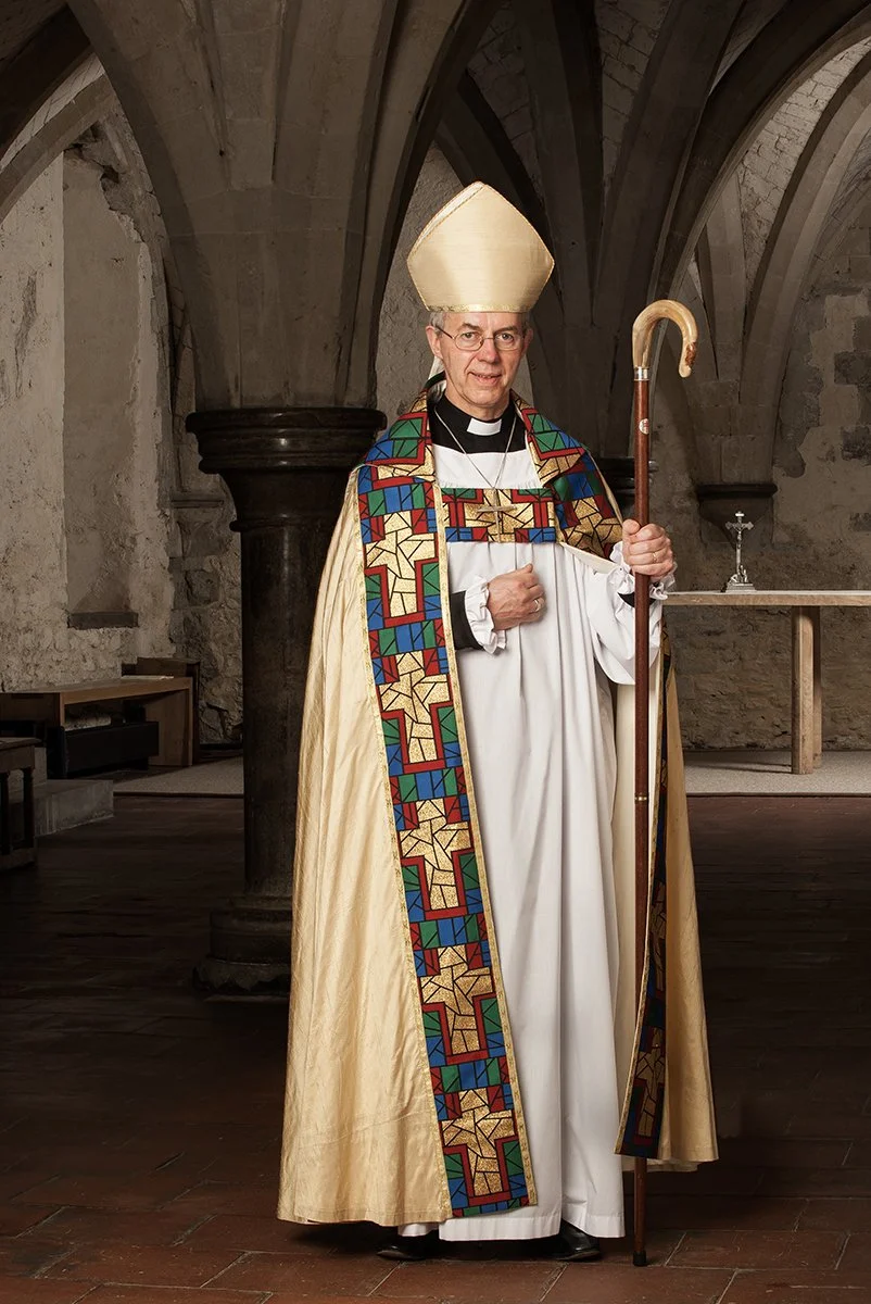 The Most Reverend and Rt. Honourable Justin Welby, Archbishop of Canterbury, in the Chapel of Lambeth Palace