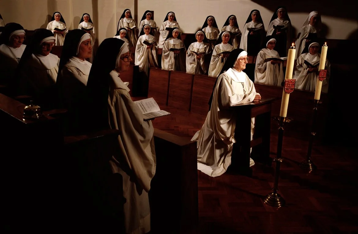 The Mother General of the Tyburn Nuns. The convent is on the site where 105 Catholics were martyred during the English Reformation 