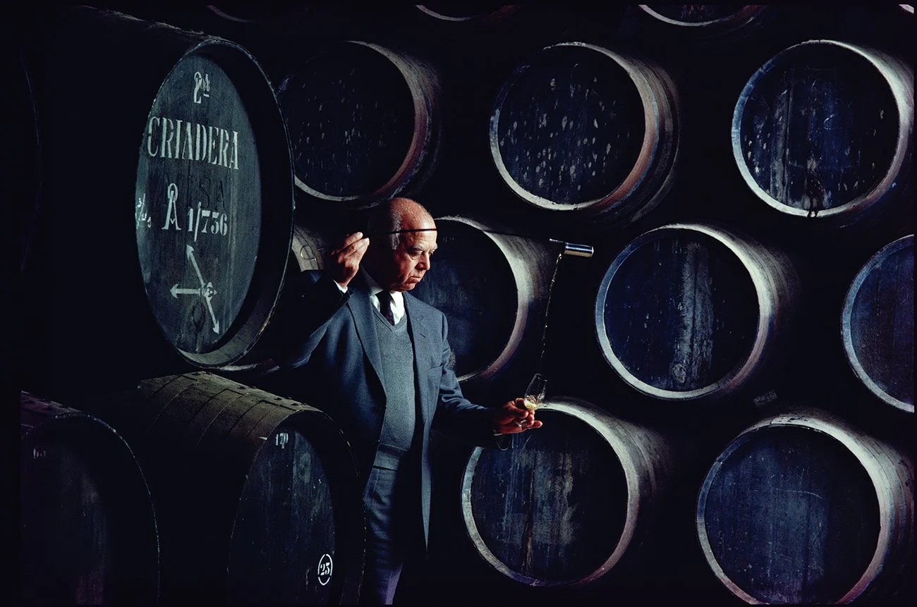 The Master Sherry Blender, in a Bodega, Jerez