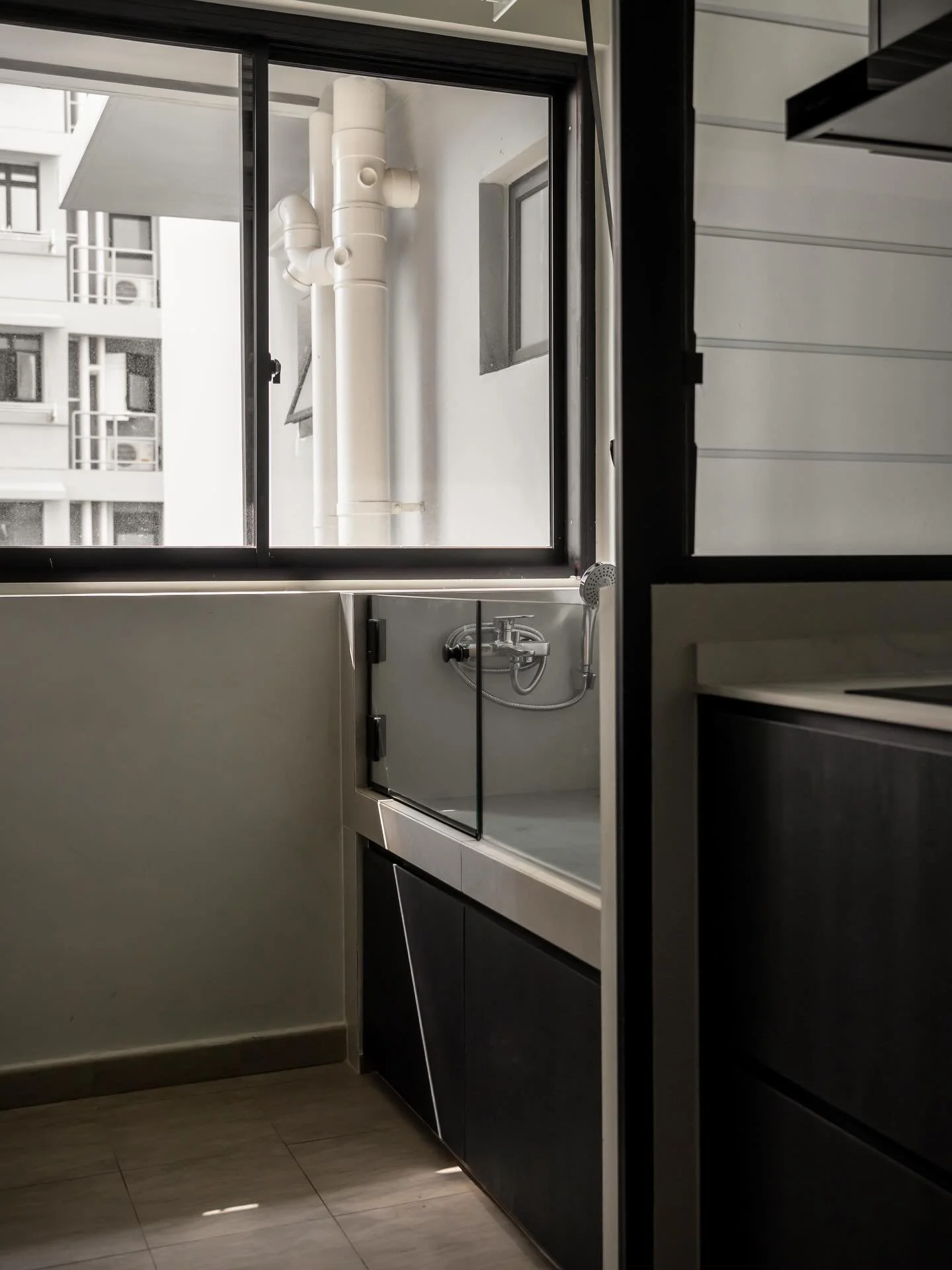 washing area for your pet ❤️

#interiordesignsg #sginterior #interiordesign