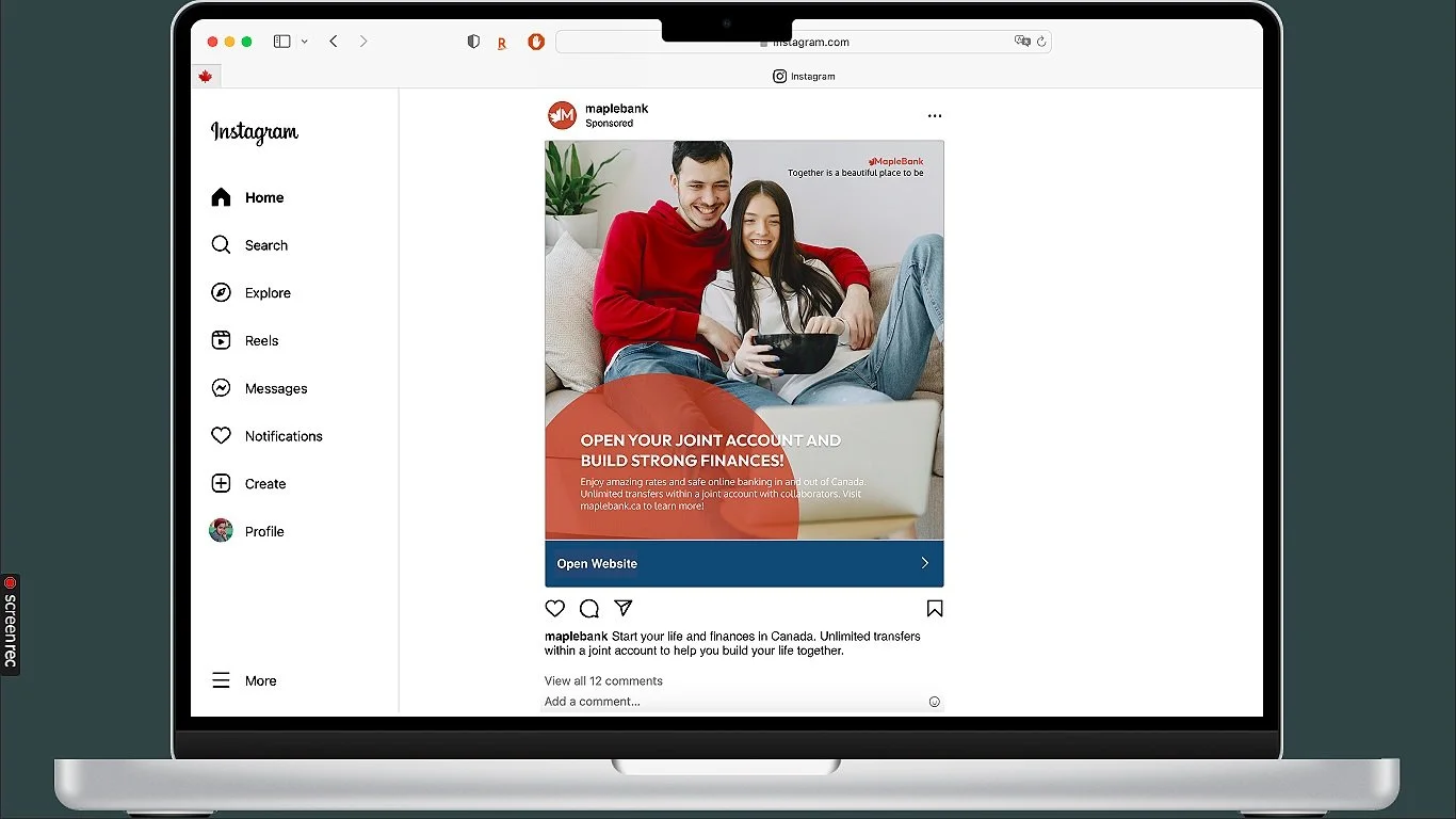 Insta Ad