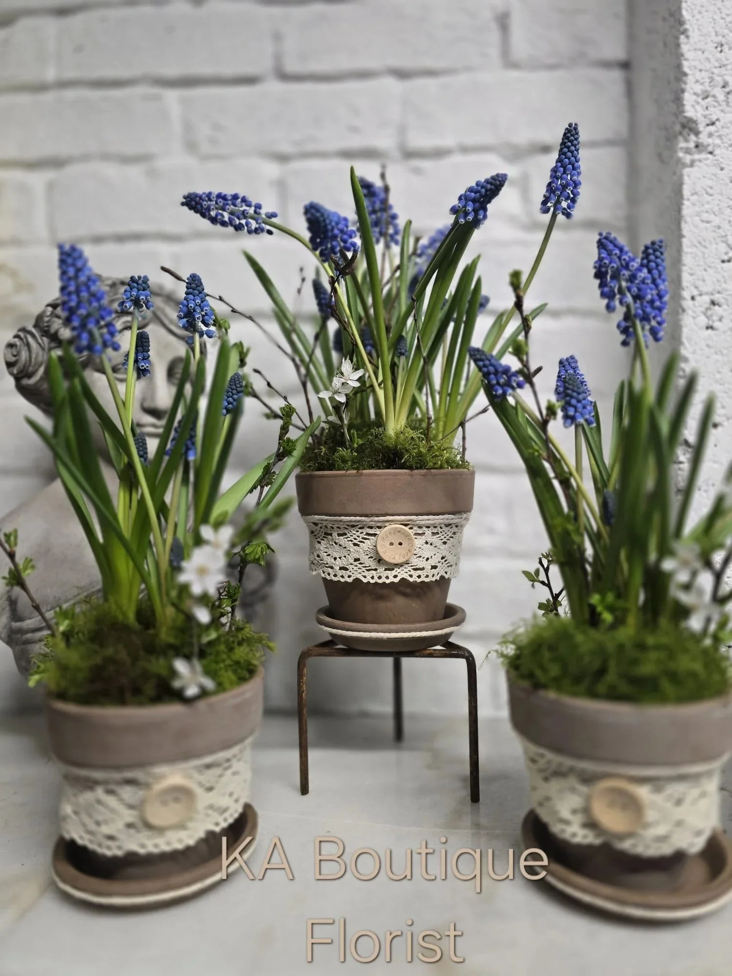 Hand Crafted Small Potted plant