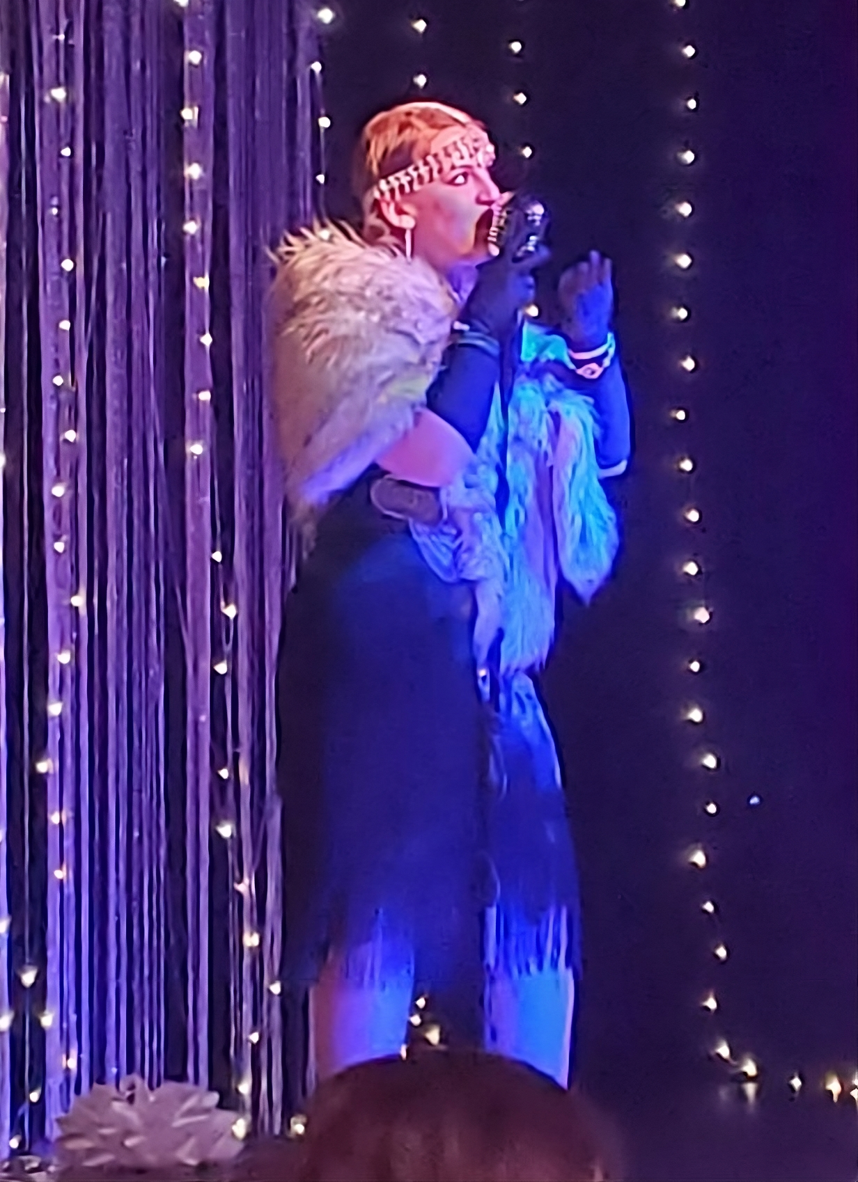 Janet at Rigatony's Murder Mystery