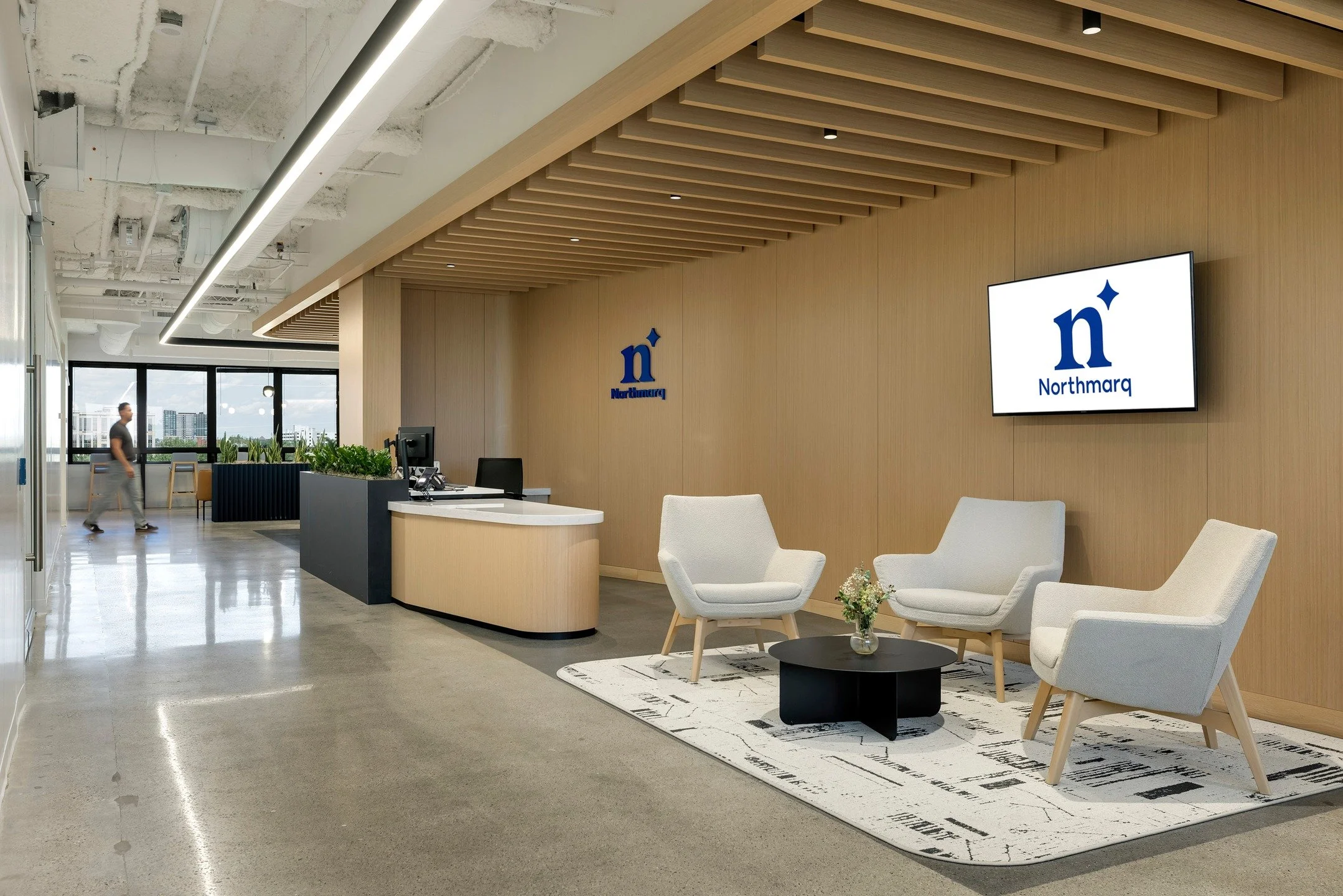 This spring, we wrapped up a 29,000 SF tenant improvement for Northmarq in Bloomington &mdash; and we couldn&rsquo;t be prouder of the result. 

Custom millwork? Check. A break room so gorgeous you&rsquo;ll &ldquo;accidentally&rdquo; schedule extra c