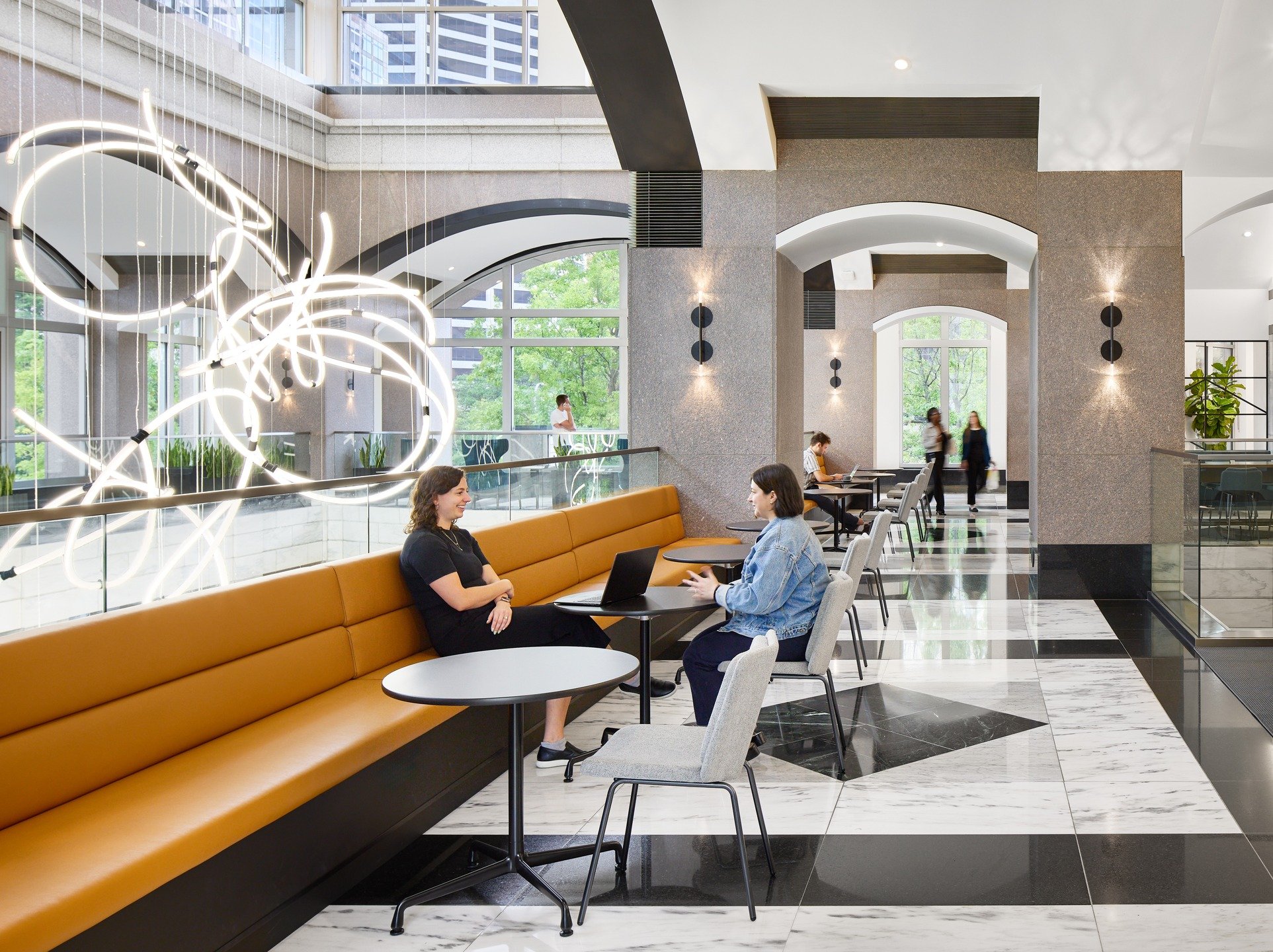 We believe the best ideas are born in the best spaces. That&rsquo;s why we completely reimagined the SPS Tower lobby and coffee shop!

This thoughtfully crafted space prioritizes both comfort and great conversations, whether it be in passing or with 