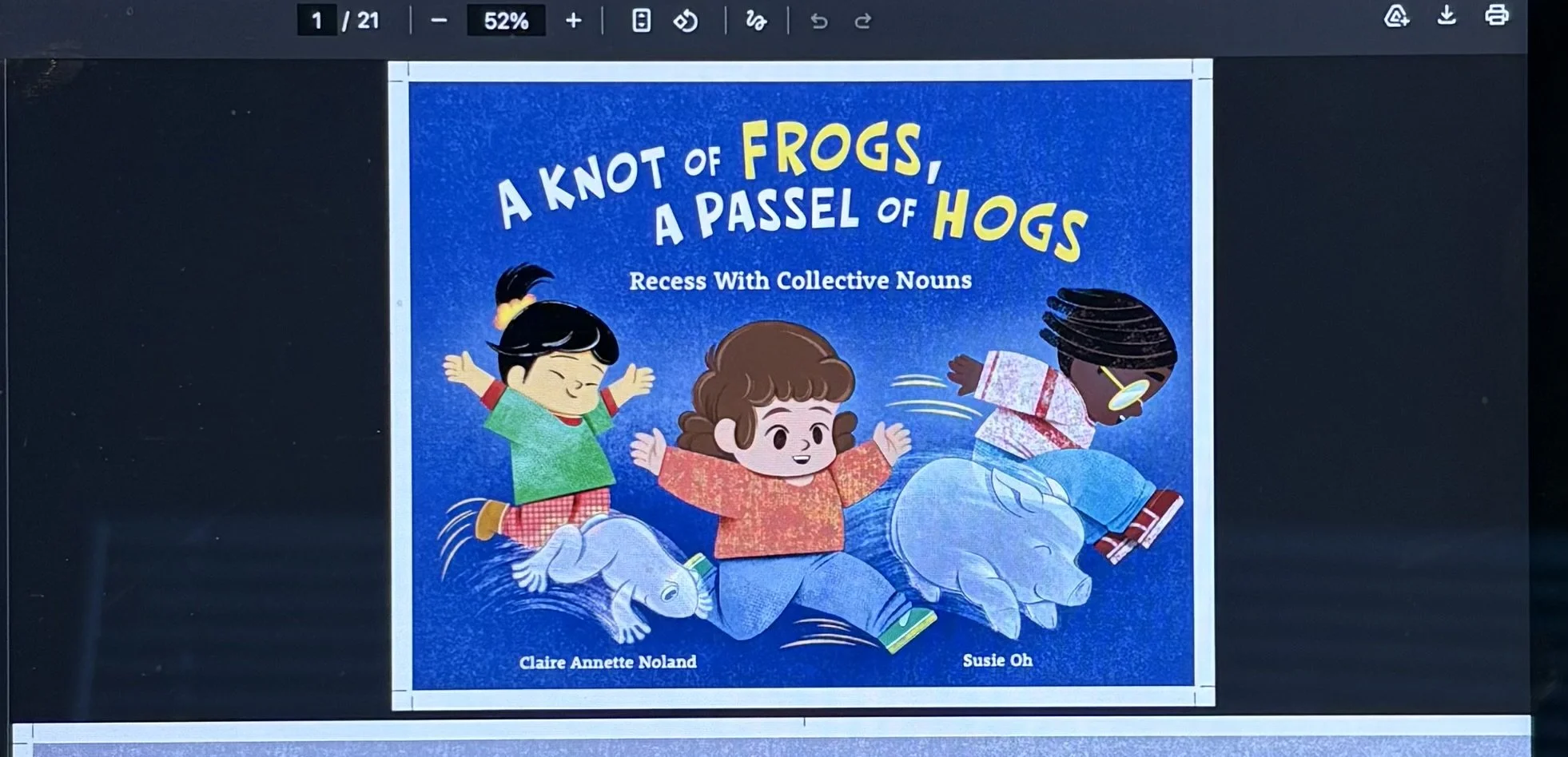 Have You Ever Seen a Knot of Frogs?