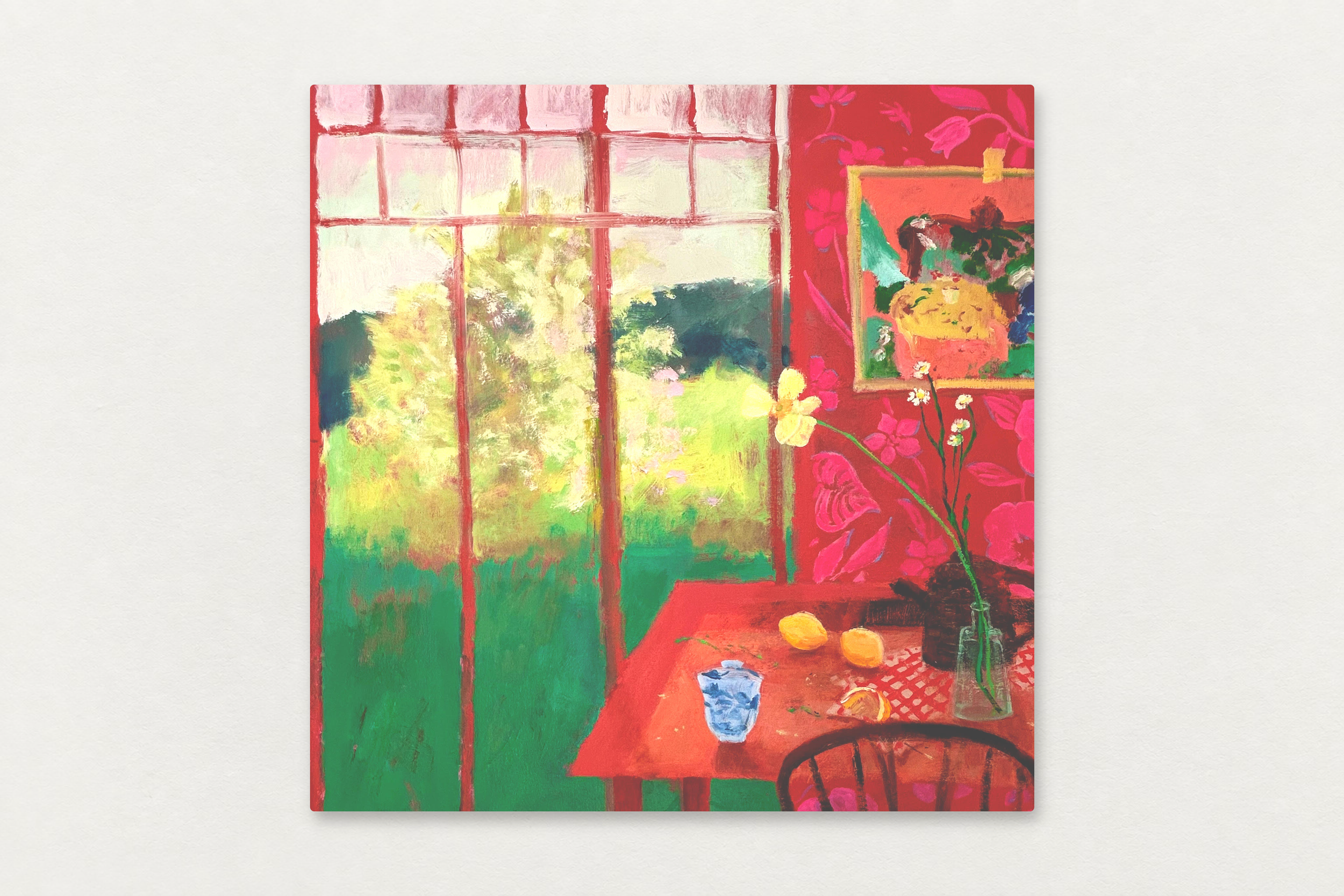 Melanie Parke
  Aral Hills Seville , 2026
   Oil on canvas
  30 by 30 inches
  $4800  