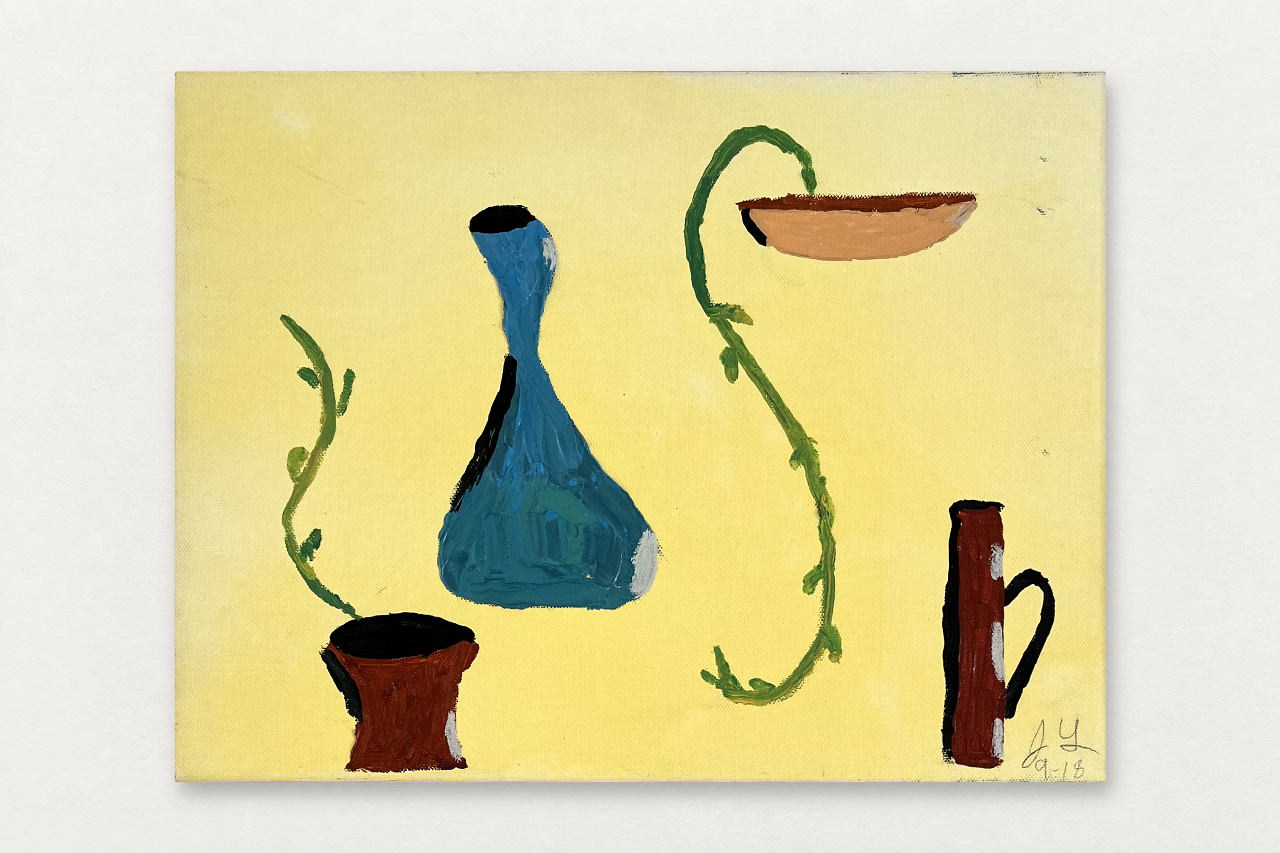 Jim Levy
  B12918 
   Acrylic on canvas
  12 by 16 inches
  $190  