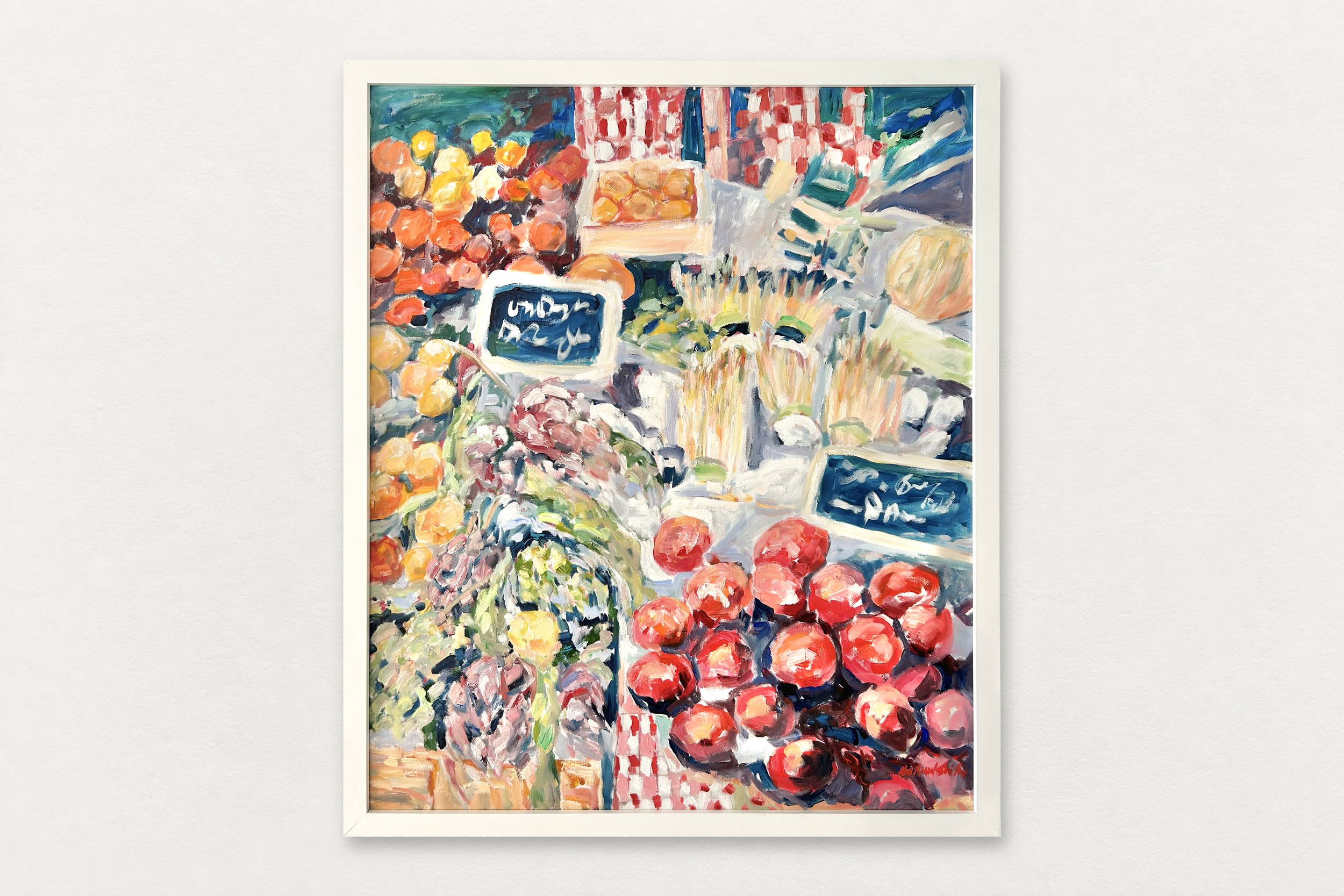 Nell Revel Smith
  Marketplace , 2026
   Oil on canvas
  38 by 32 inches
  $4250  