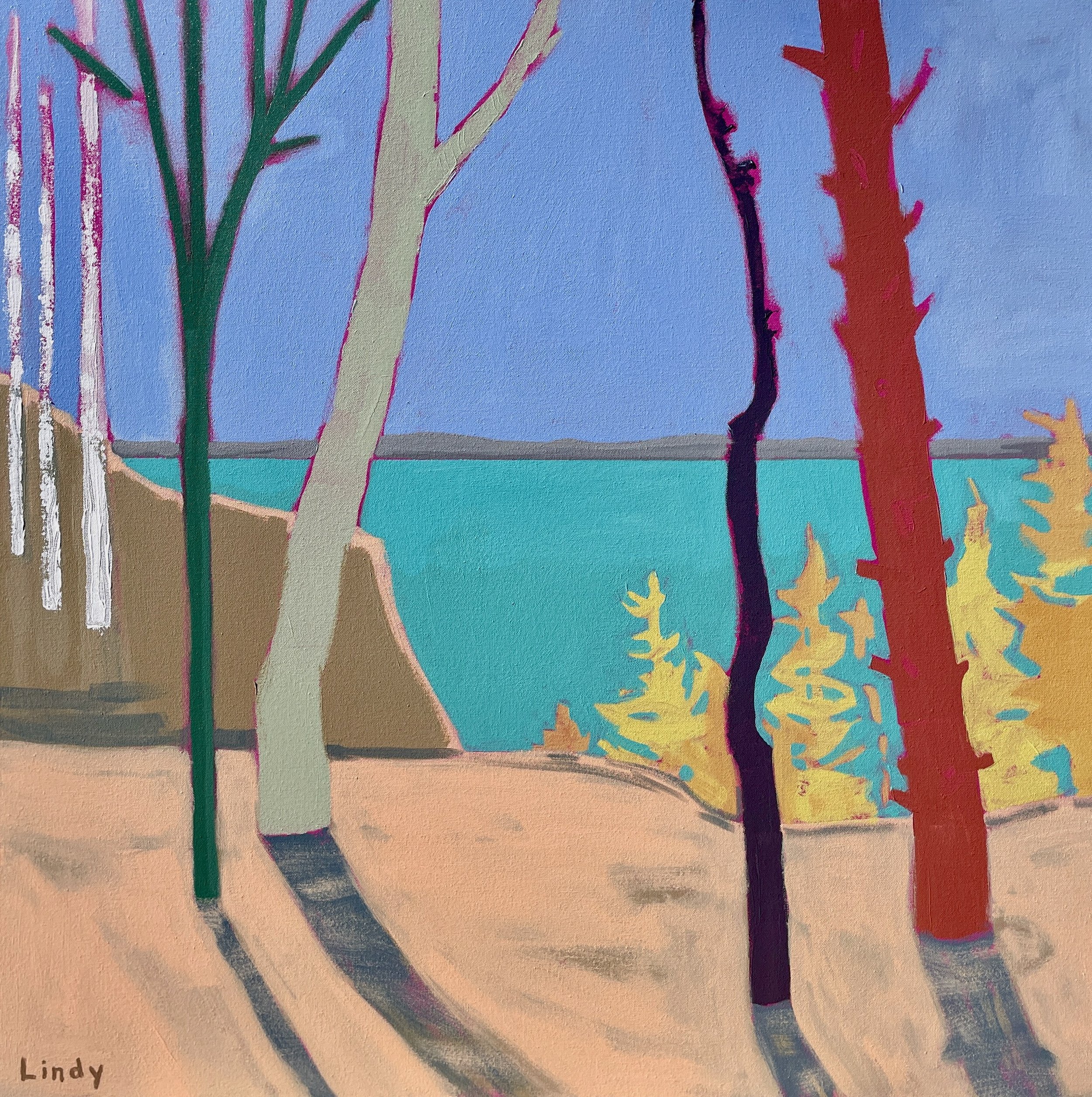  2026 SOLO EXHIBITION 
LINDY BISHOP
  Woodland 
  October 10, 4-6pm
