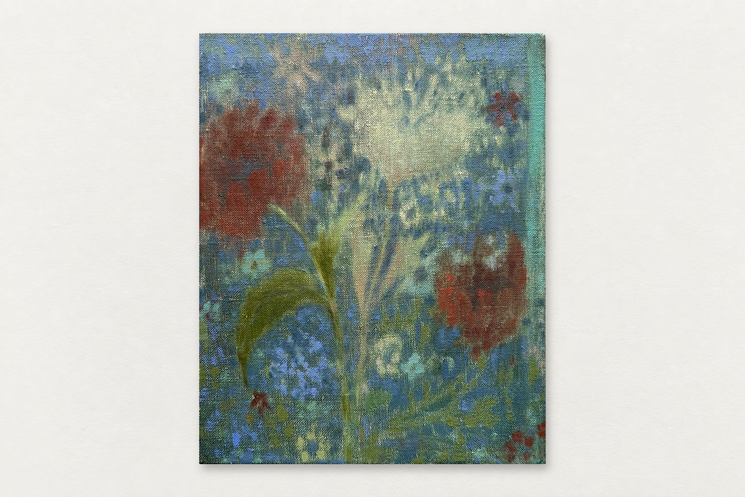 Alyssa Smith
  Flowering Dusk , 2026
   Oil on canvas
  10 by 8 inches
  $500  