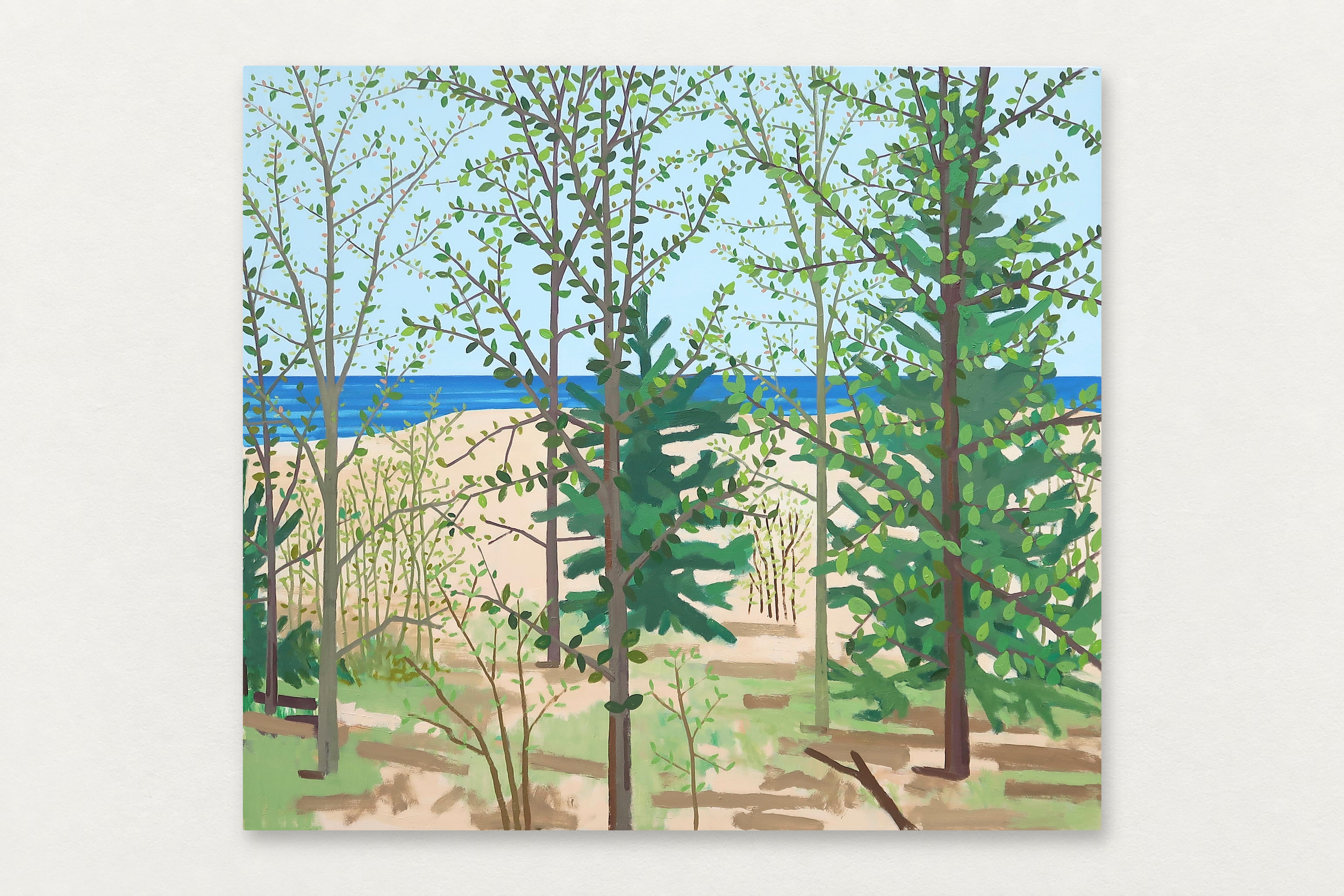 Richard Kooyman
  Beach , 2025
   Oil on canvas
  54 by 60 inches
  Inquire  