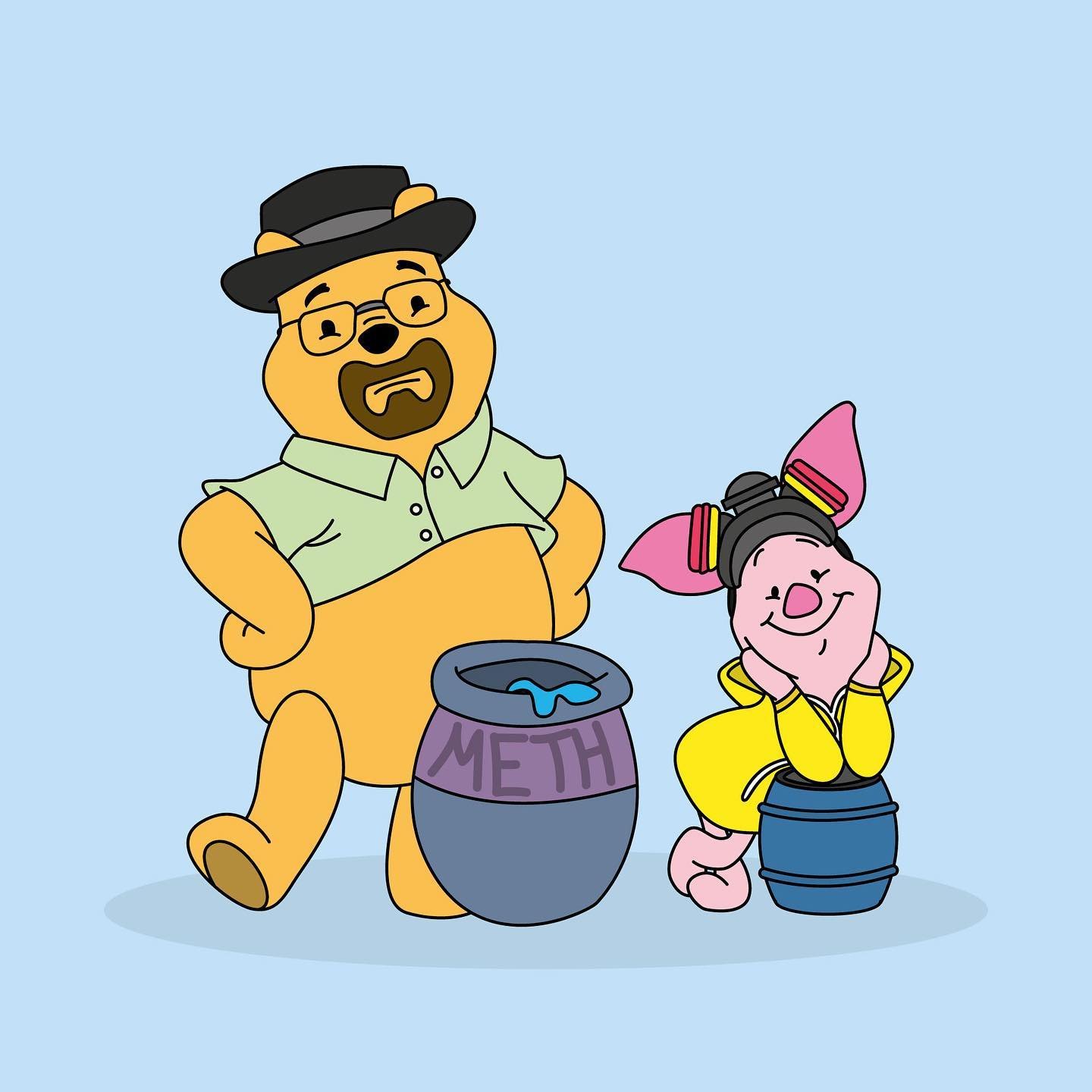 Breaking Bad X Winnie the Pooh 🍯