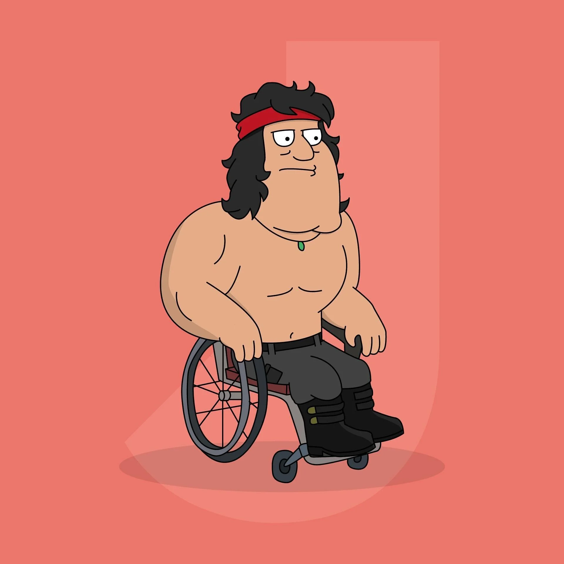 J is for John Rambo 💪
&bull;
Suggestions for K?! 👊🏼