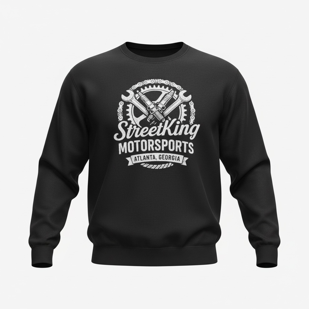 SK Chain & Sprocket Crew (Black)