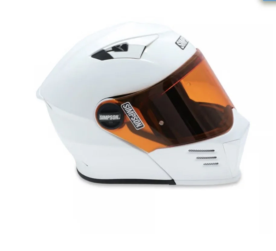 Simpson Mod Bandit Gloss White