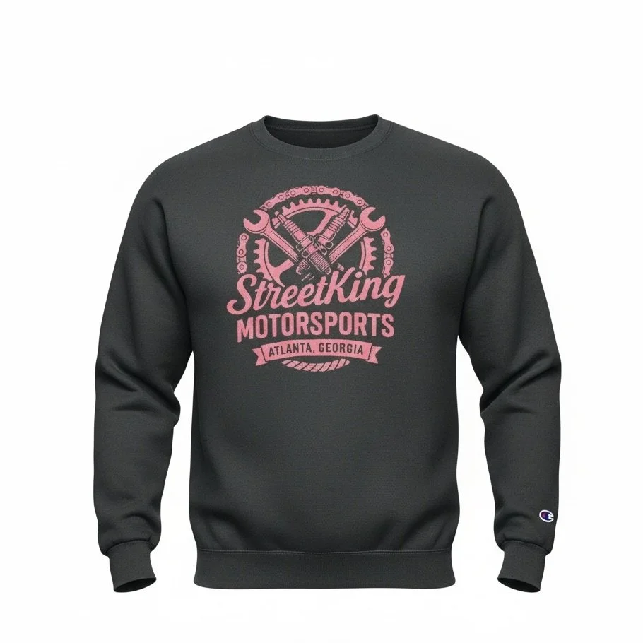 SK Chain & Sprocket Crew (Black/Red)