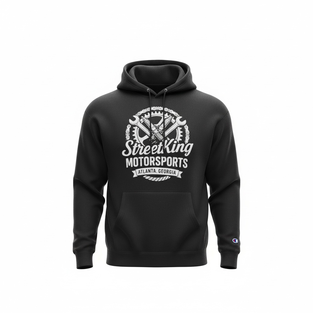SK Chain & Sprocket Hoodie (Black)