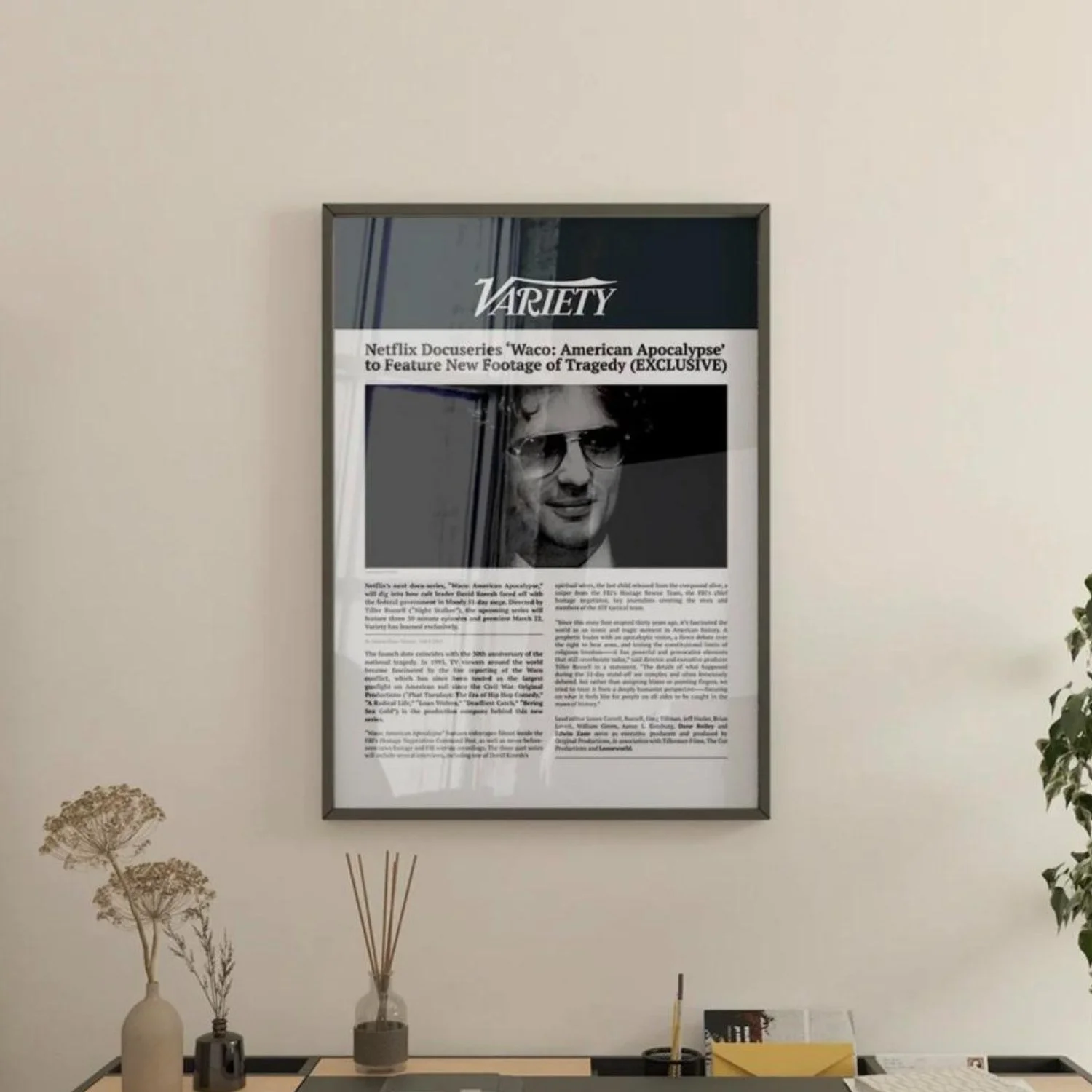 How to Frame a Newspaper or Magazine Article (2026 Guide)