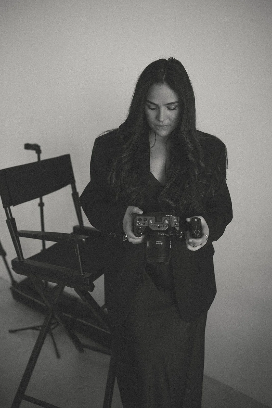 Wedding videographer filming documentary-style wedding films, behind the scenes with LettyWay Films in New Jersey