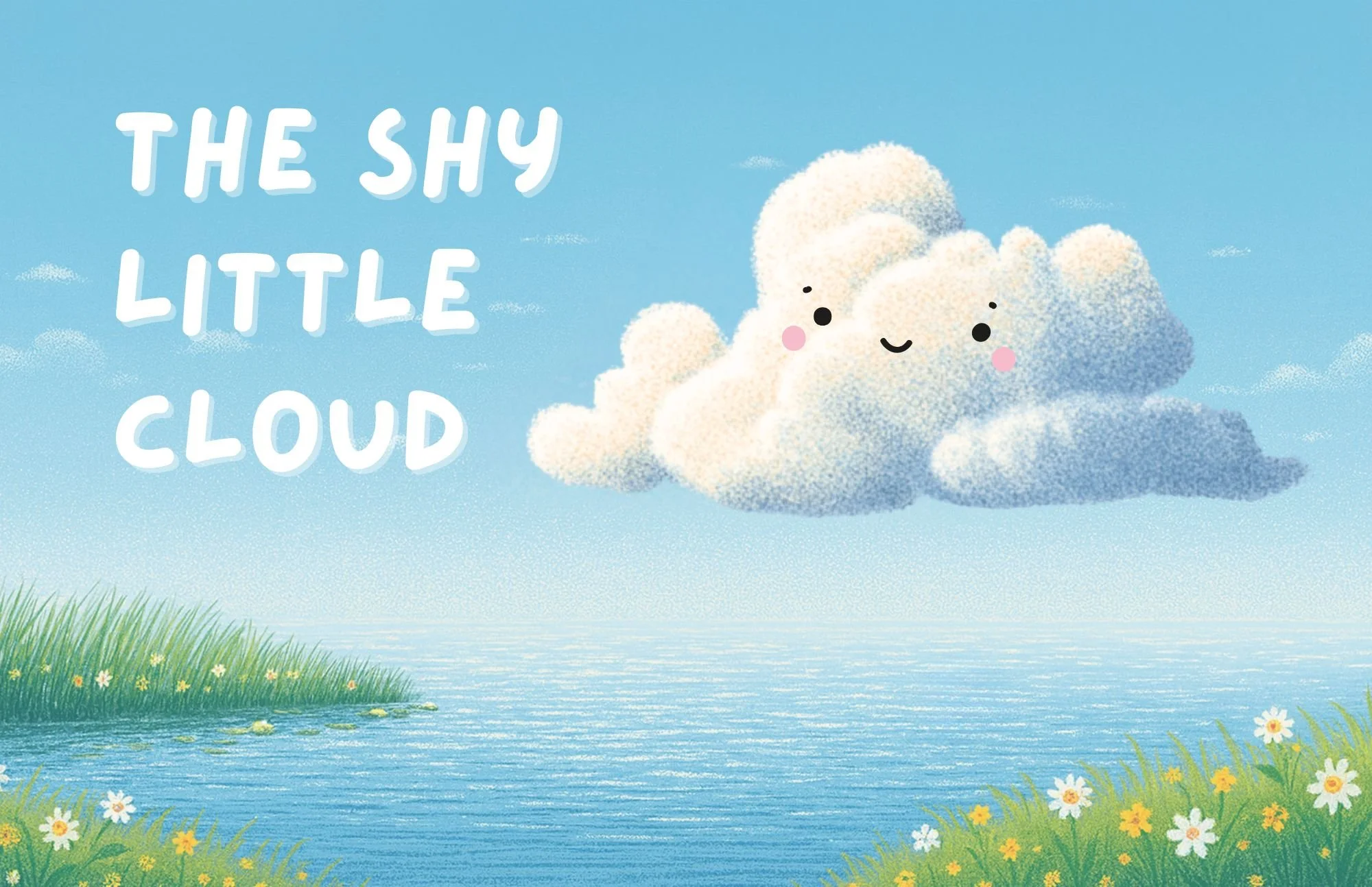 The Shy Little Cloud - Print (18-19 signs)