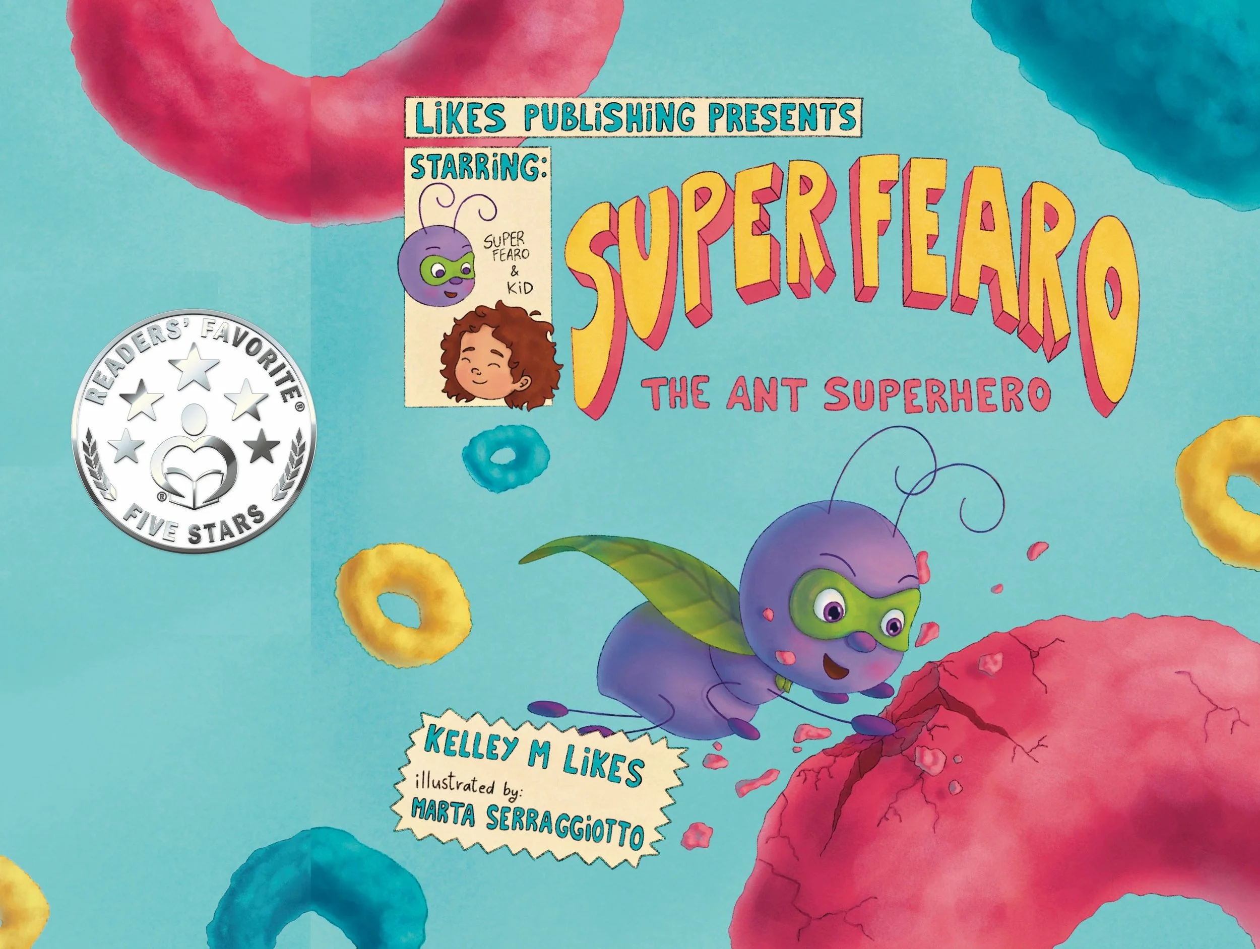 Super Fearo the Ant Superhero - Digital (20-23 signs)