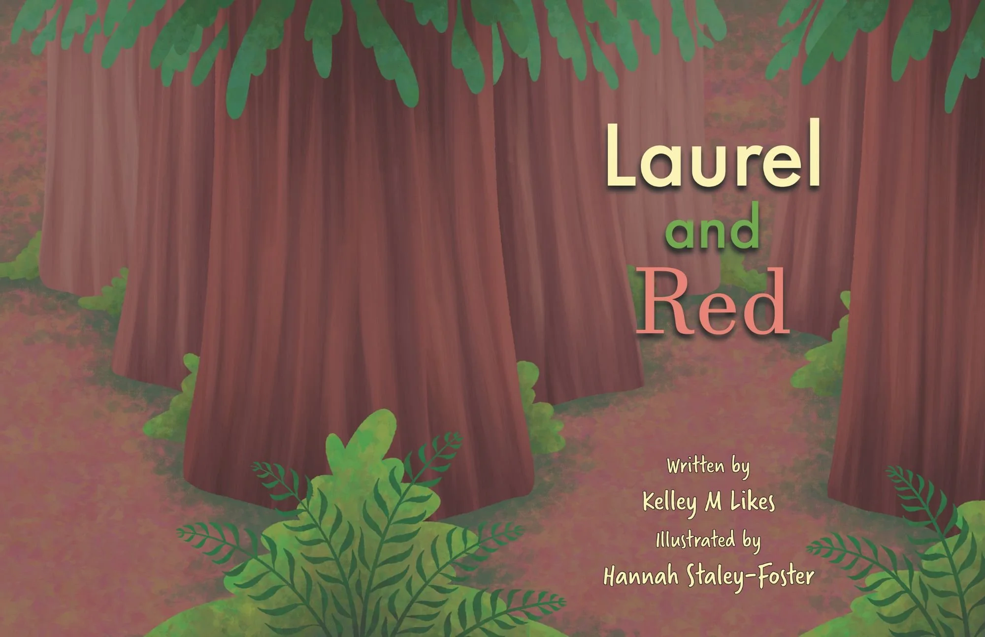 Laurel and Red - Digital (17" x 11")