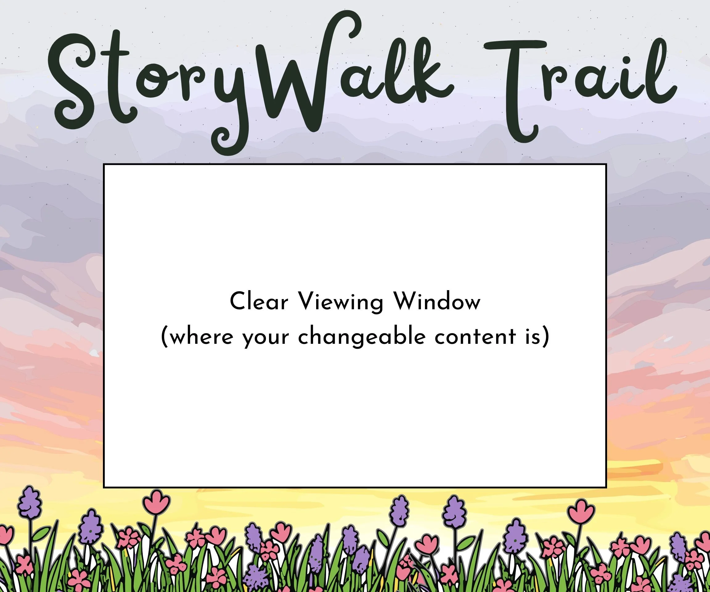 StoryWalk© Panels — Read & Walk