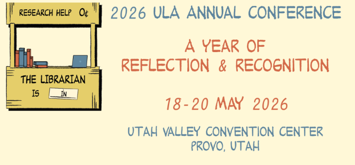 2026 Utah Library Association Annual Conference information