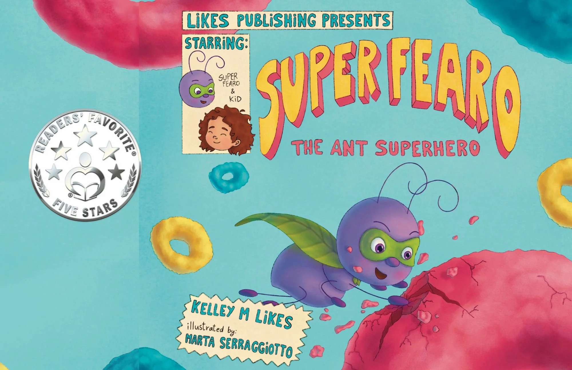 Super Fearo the Ant Superhero - Print (20-23 signs)