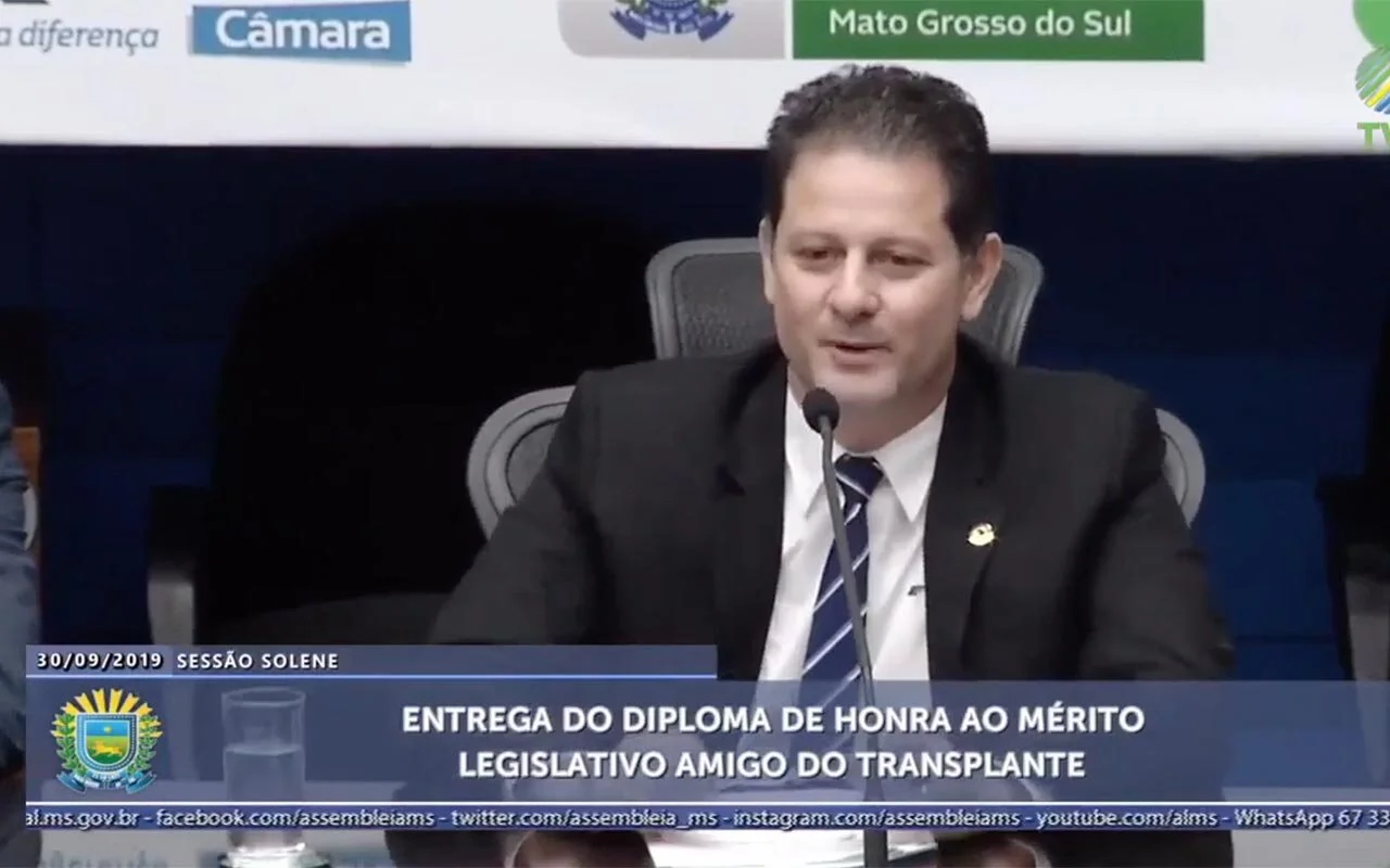 Renato Câmara discursa em sessão solene "Amigo do Transplante"