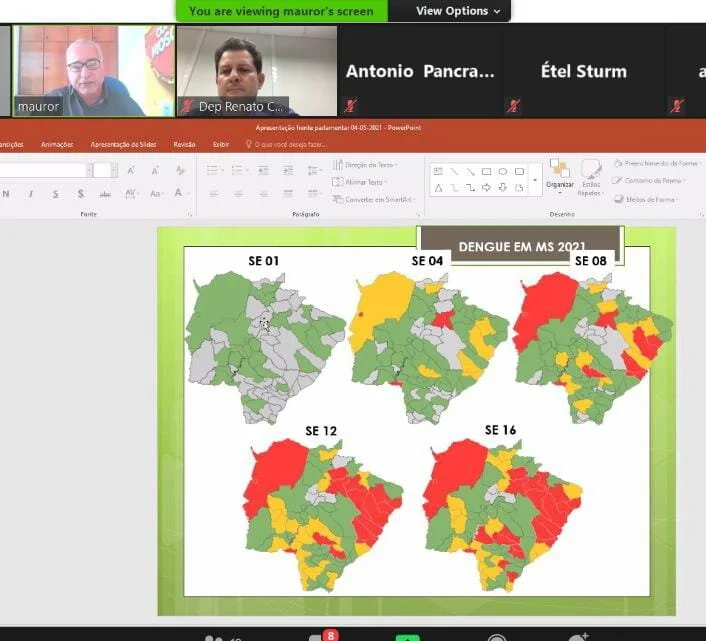Tríplice Epidemia: Frente Parlamentar debate a necessidade de comitês nas cidades do estado