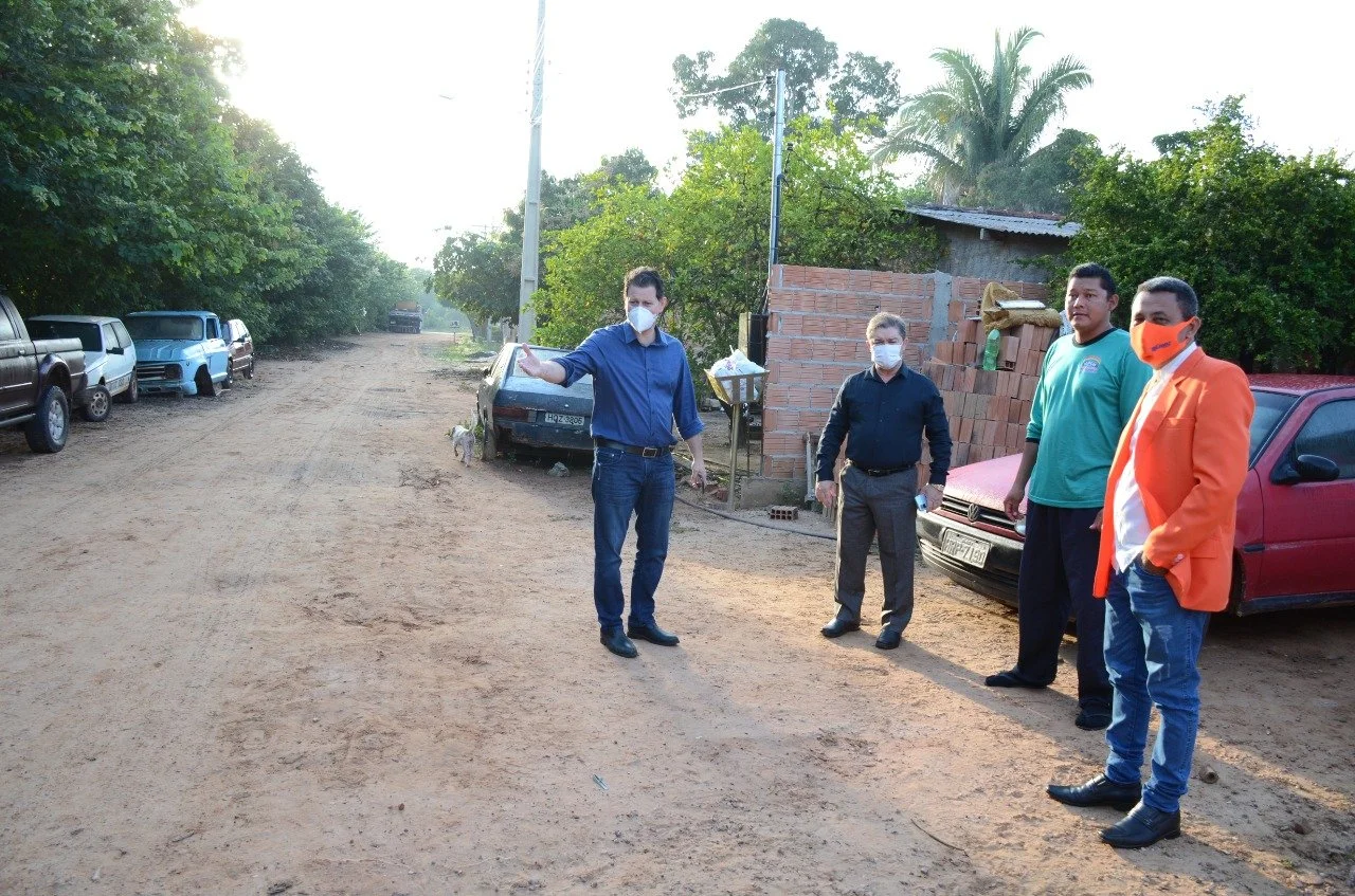 Após solicitação de Renato Câmara, asfaltamento será realizado em Coxim