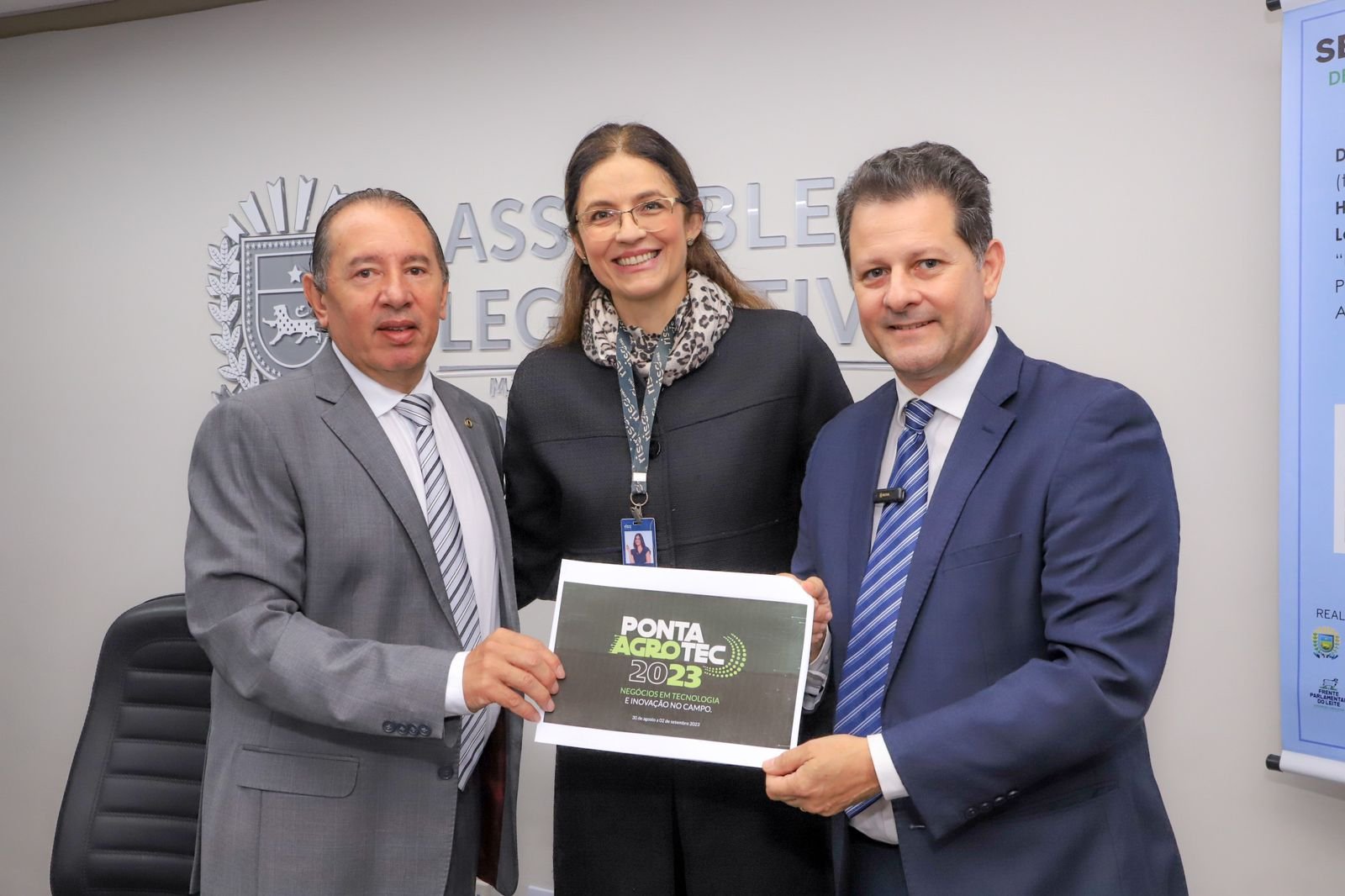 Renato Câmara recebe convite para a feira internacional “Ponta Agrotec 2023”