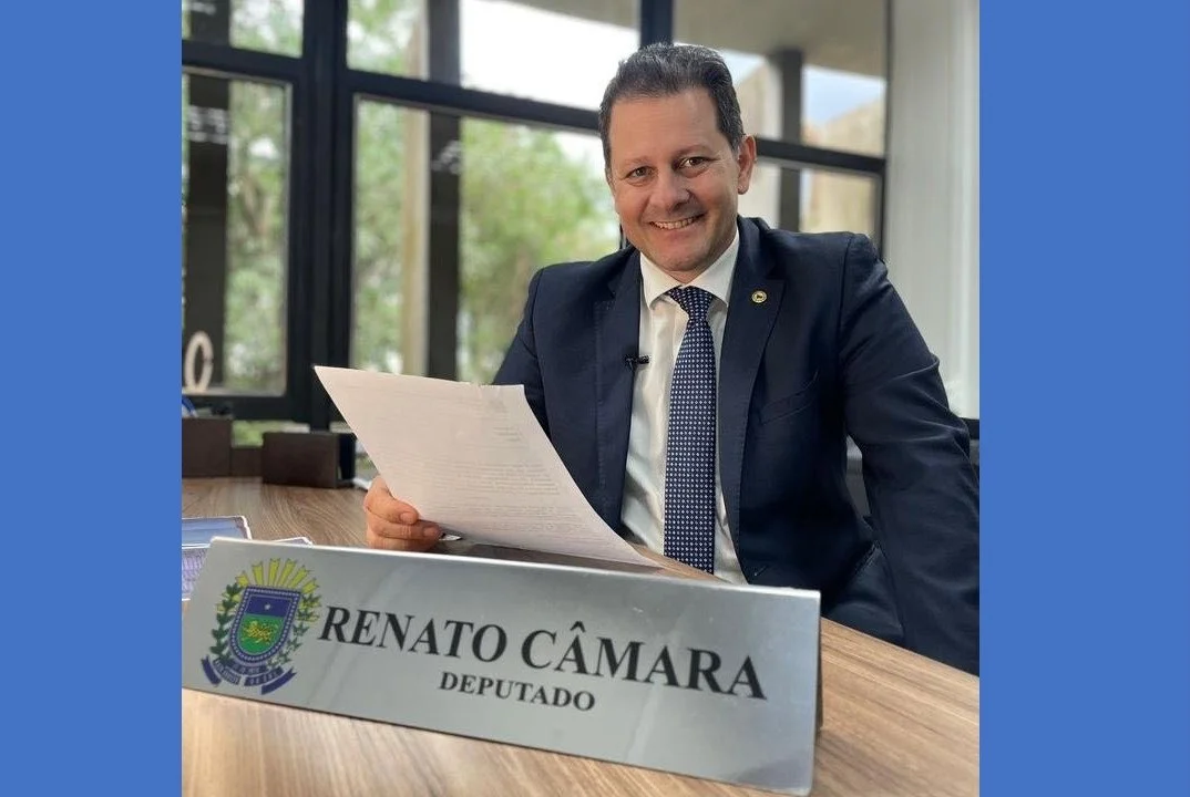 Com ações em diversas frentes e mandato eficiente, deputado Renato Câmara conquistou destaque em 2023 Vice-presidente da ALEMS, deputado Renato Câmara (MDB). Foto: Igor Silva