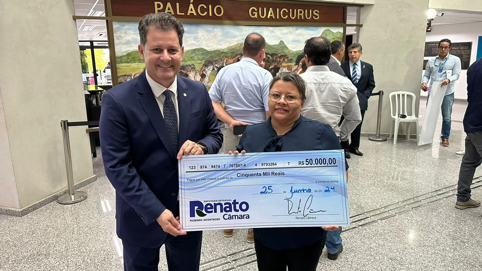 Renato destina R$ 3 milhões à Saúde, Educação, Social, Cultura e Agricultura; prioridade, a Saúde, leva R$ 1,6 milhão &nbsp;